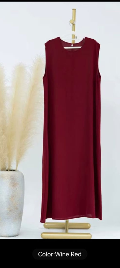 Inner slip dress abaya