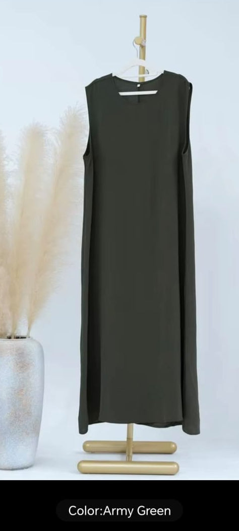 Inner slip dress abaya