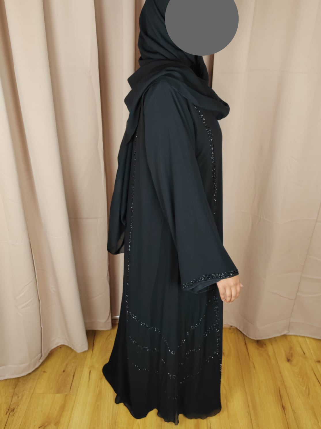 Amina open abaya