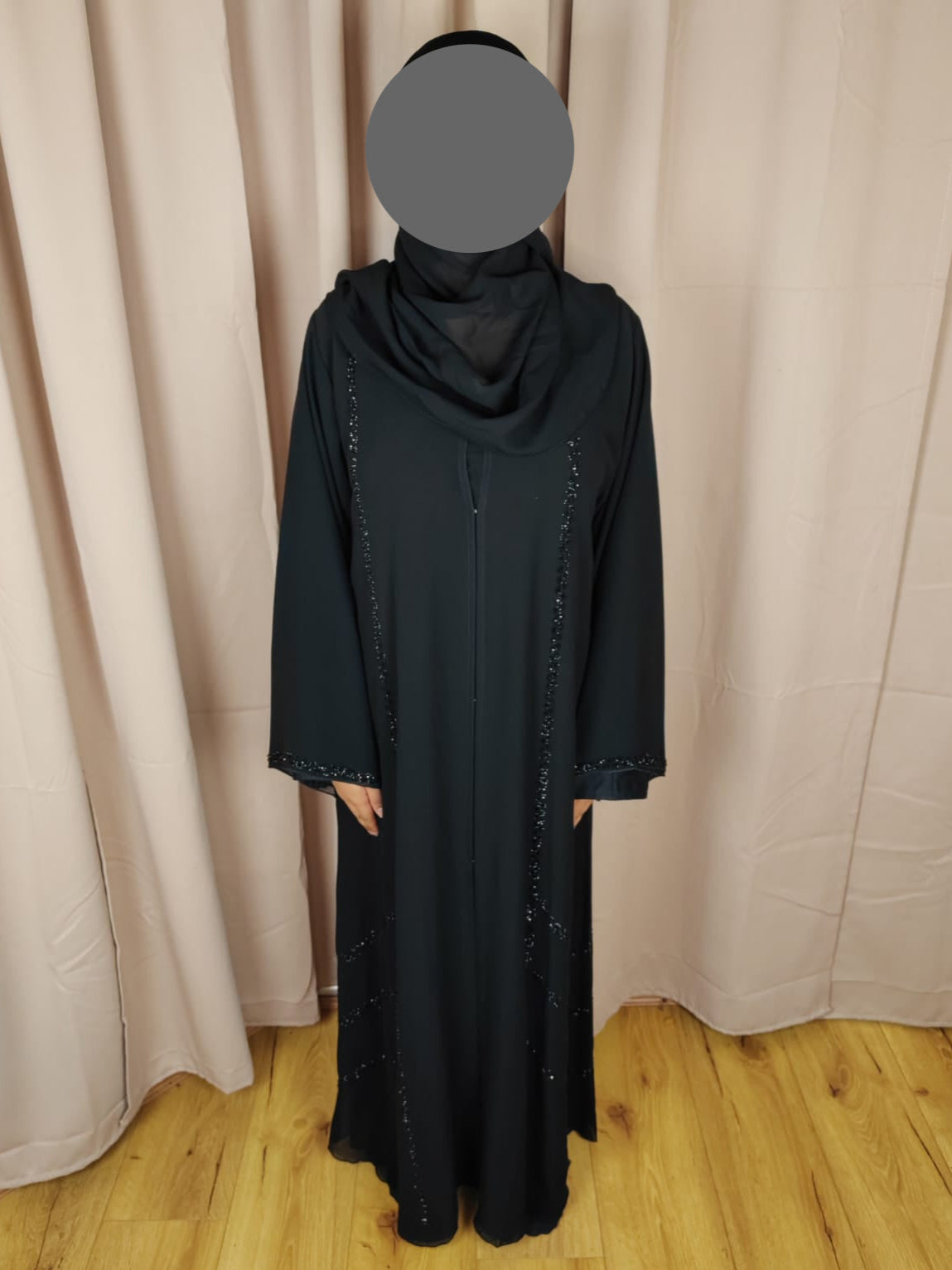 Amina open abaya