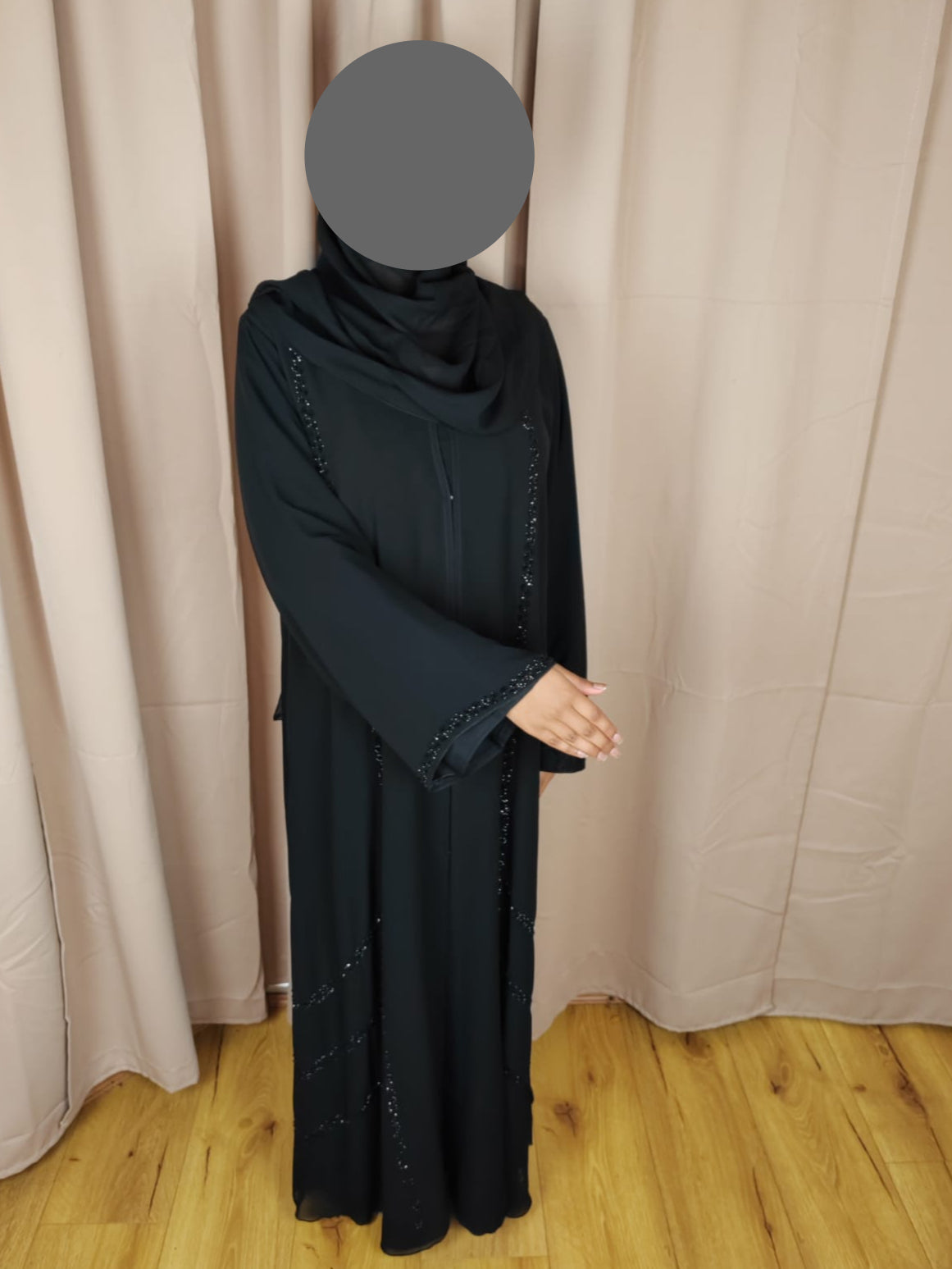Amina open abaya