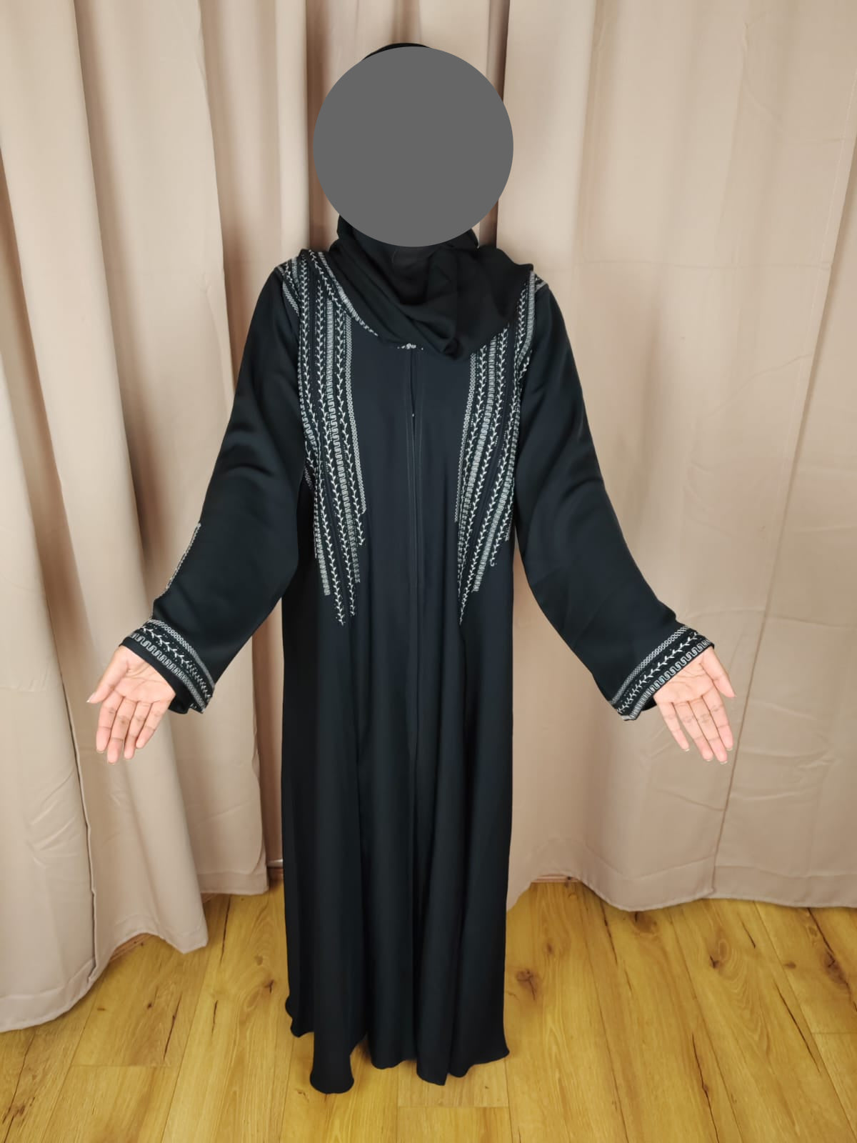 Hibo open abaya