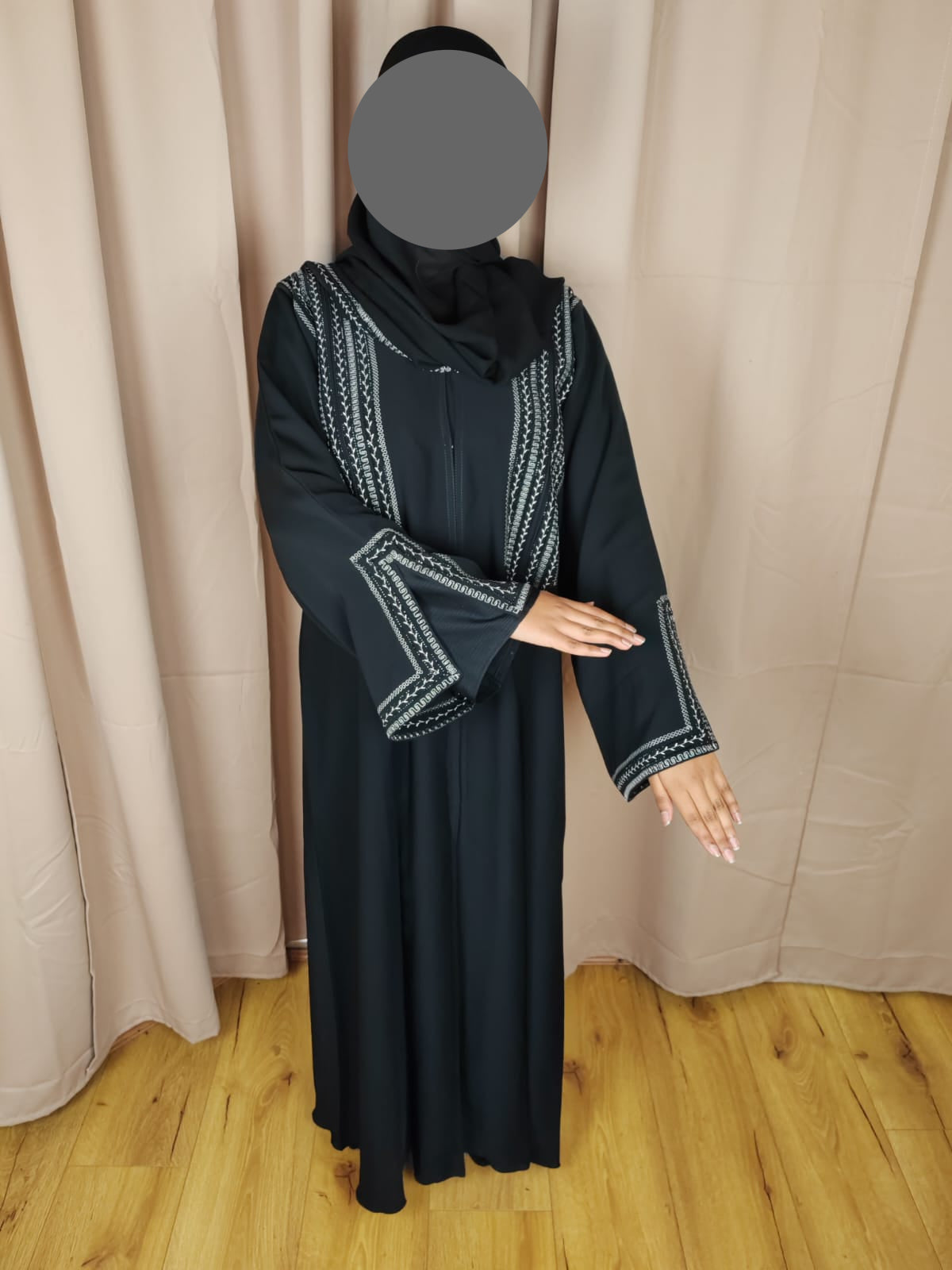 Hibo open abaya
