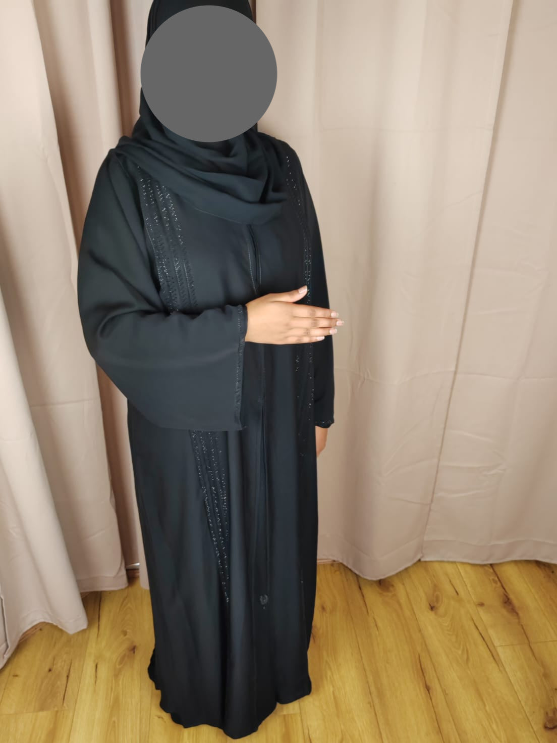 Aisha open abaya
