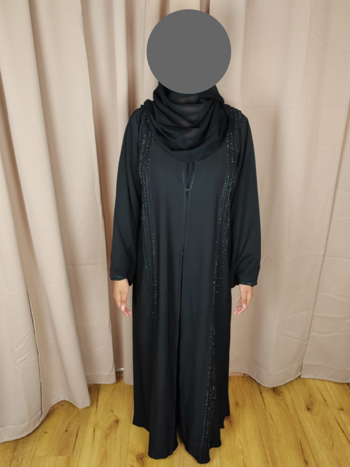 Aisha open abaya