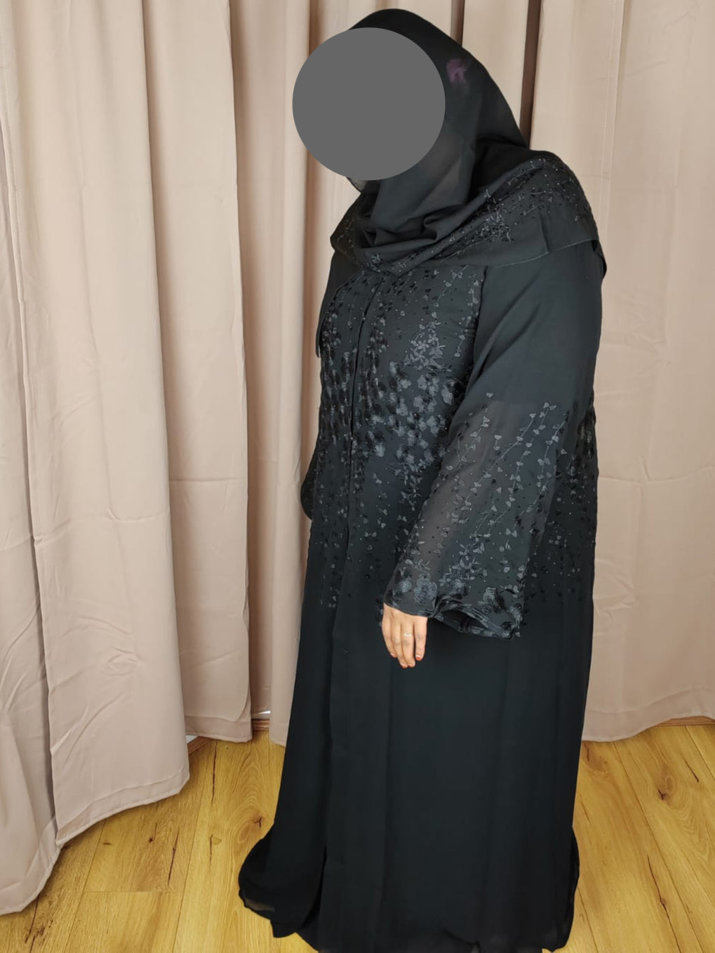 Uzma open abaya