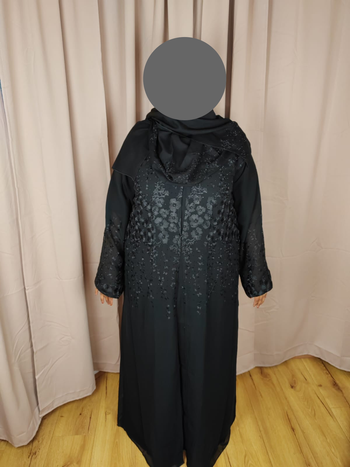 Uzma open abaya