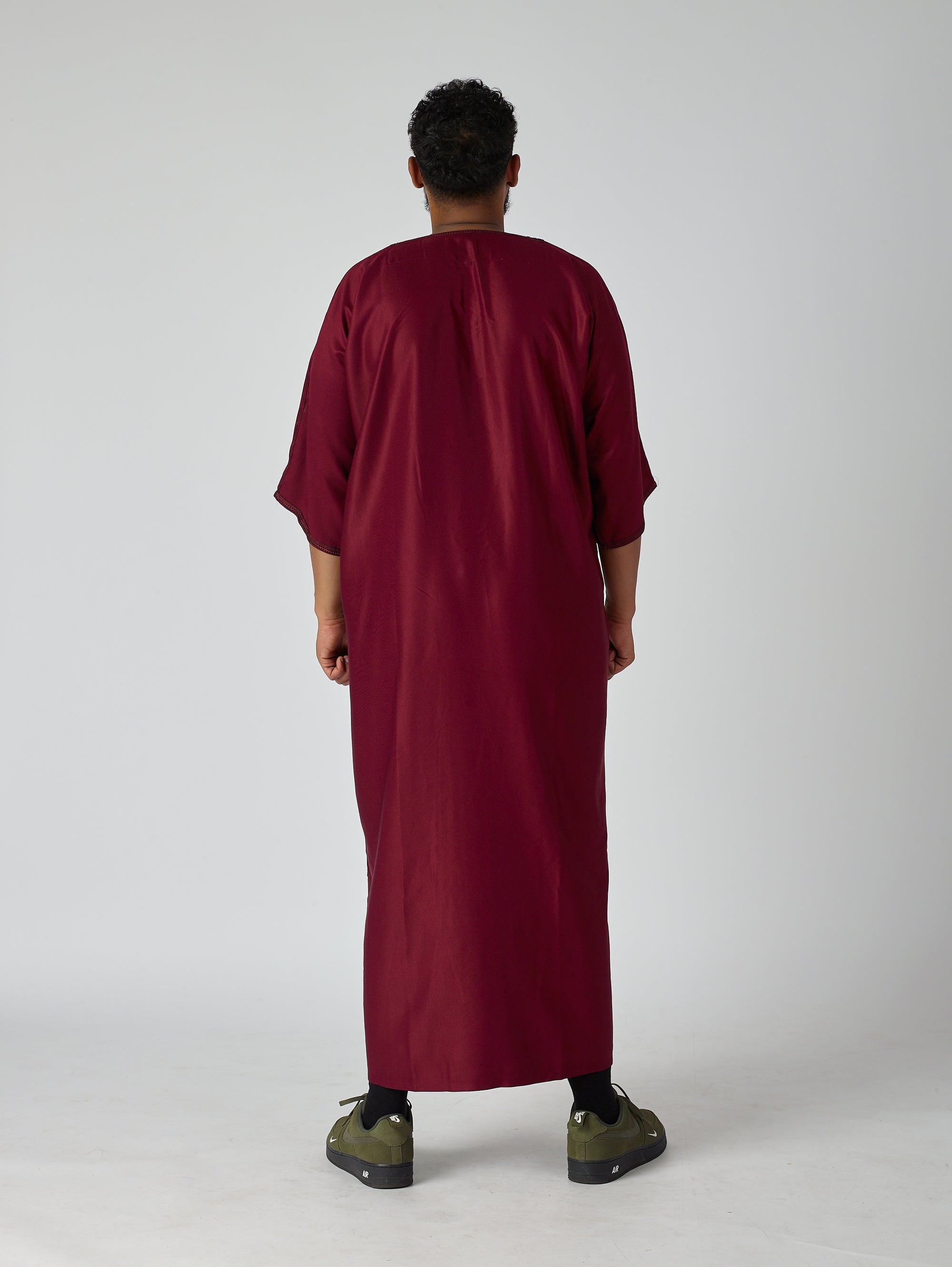 Morrocan gundoura - Burgundy/ maroon