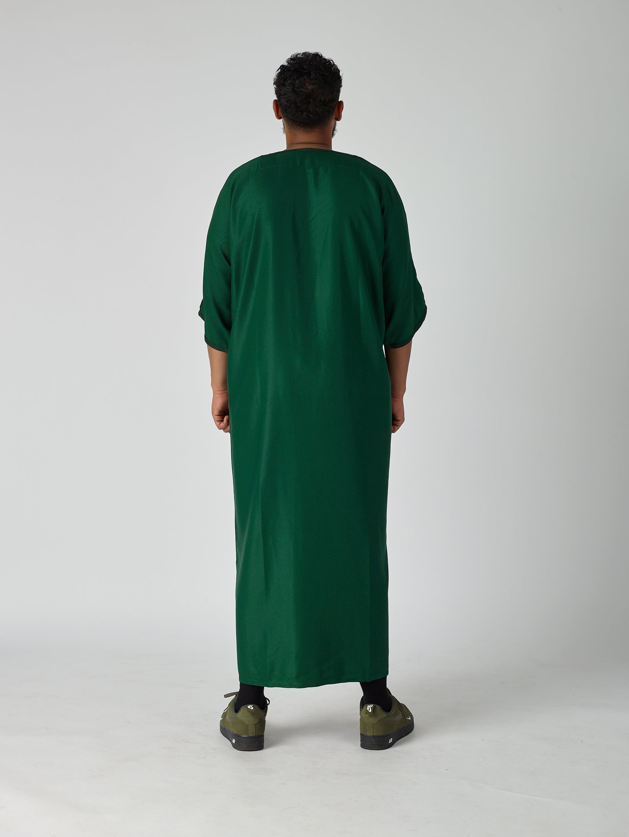 Luxury Green Moroccan Gandoura