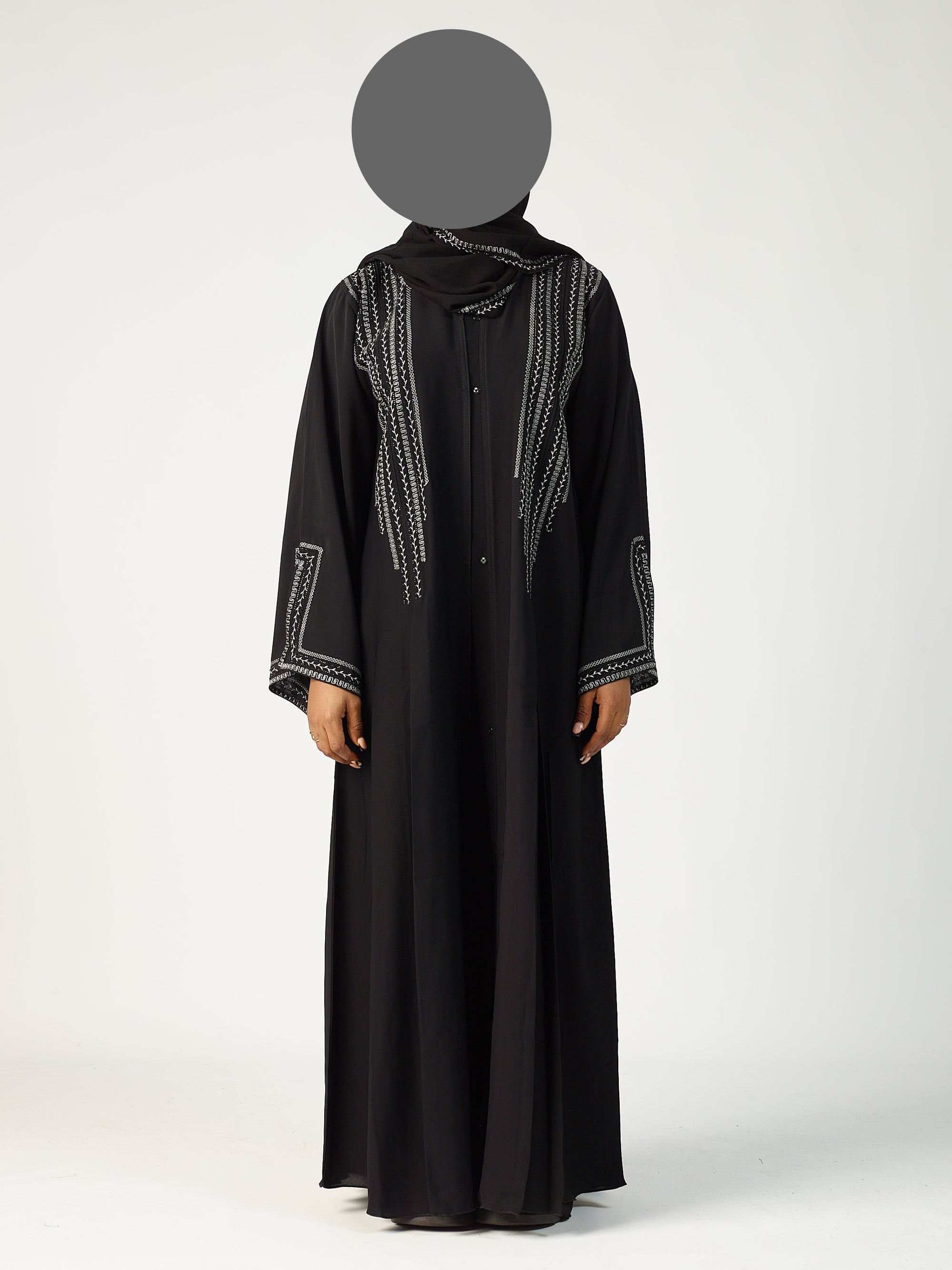 Hibo open abaya