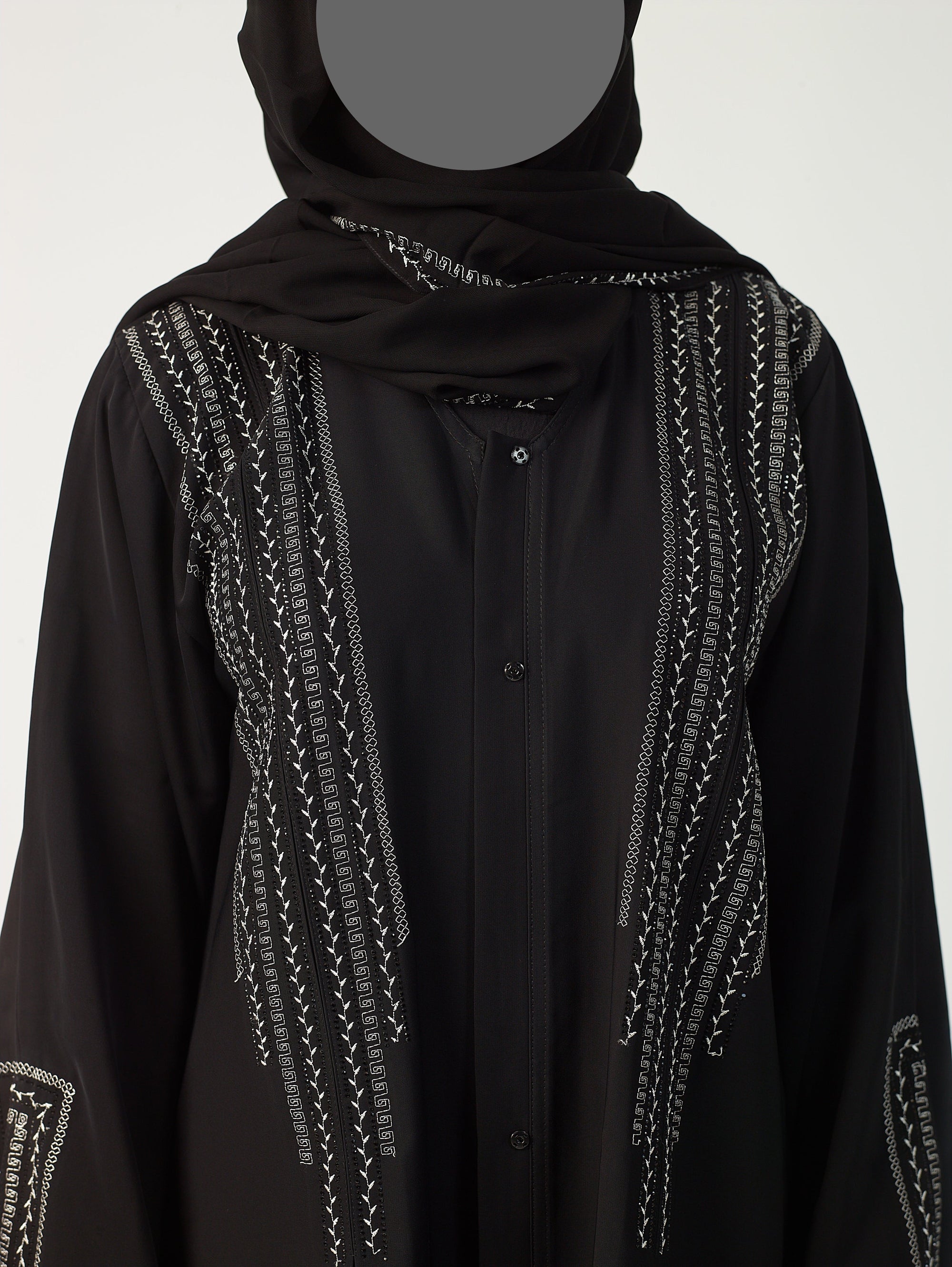 Hibo open abaya
