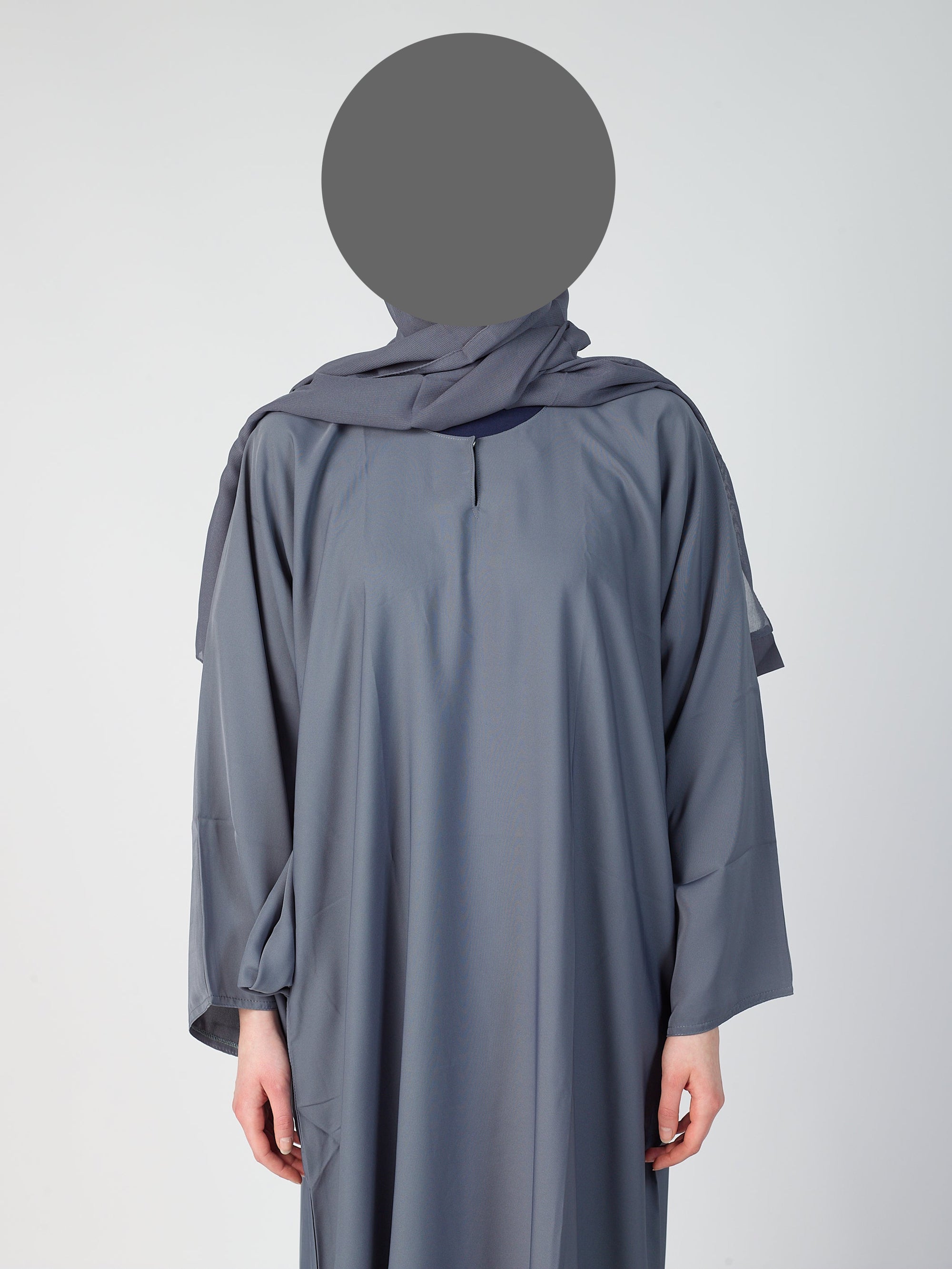 closed abaya  - Wide sleeve