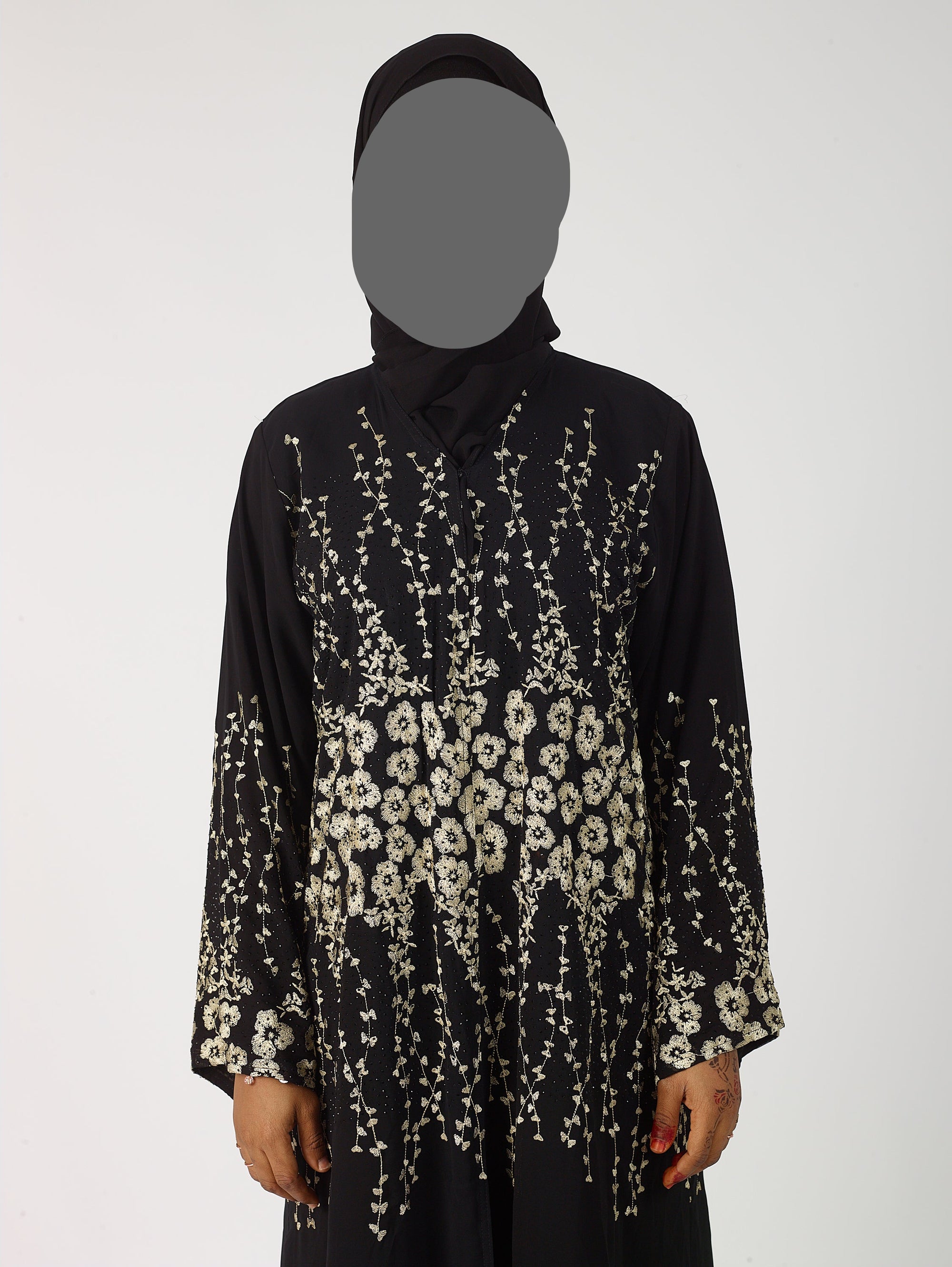 Nadia open abaya