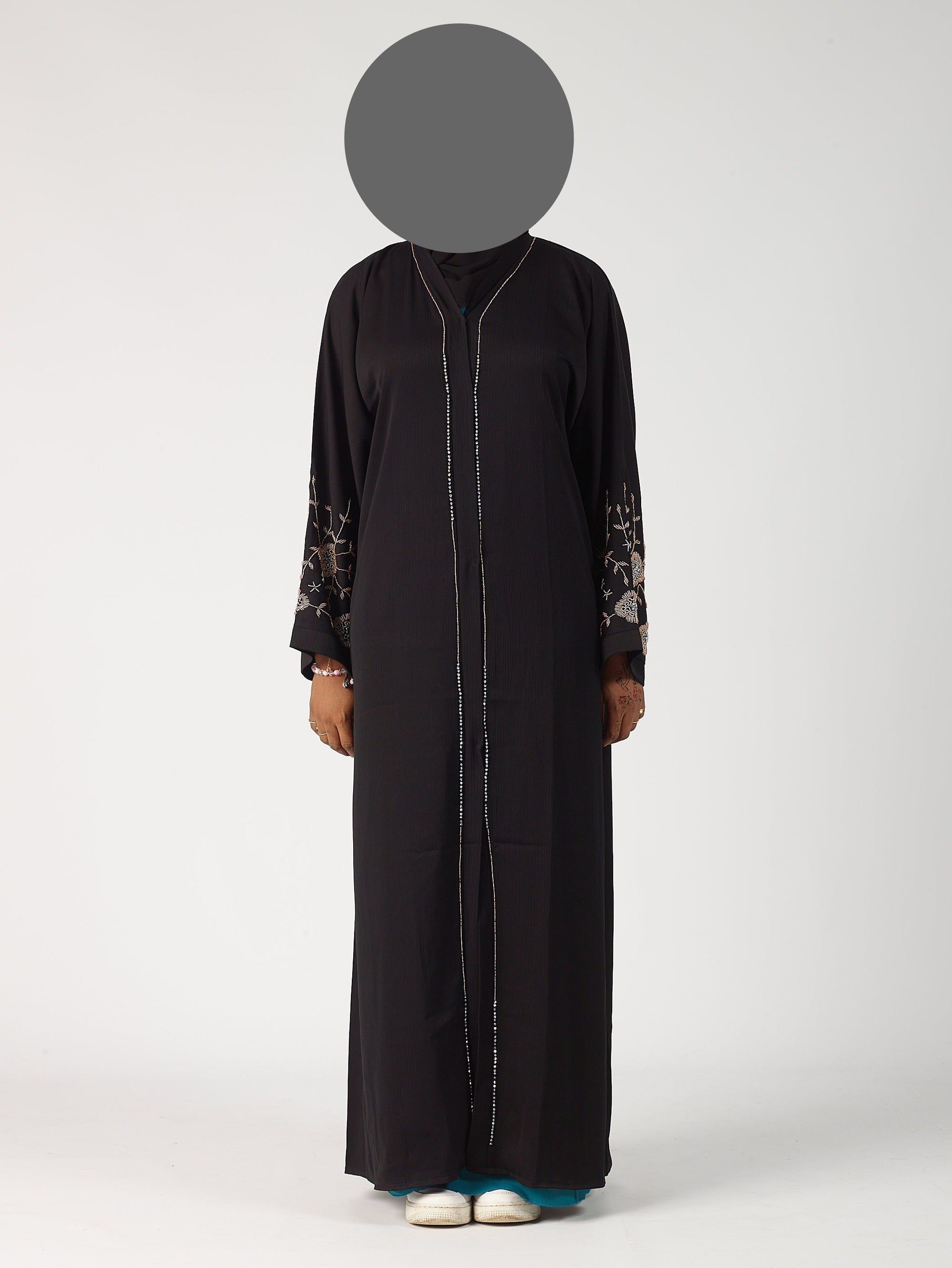 Fatima open abaya