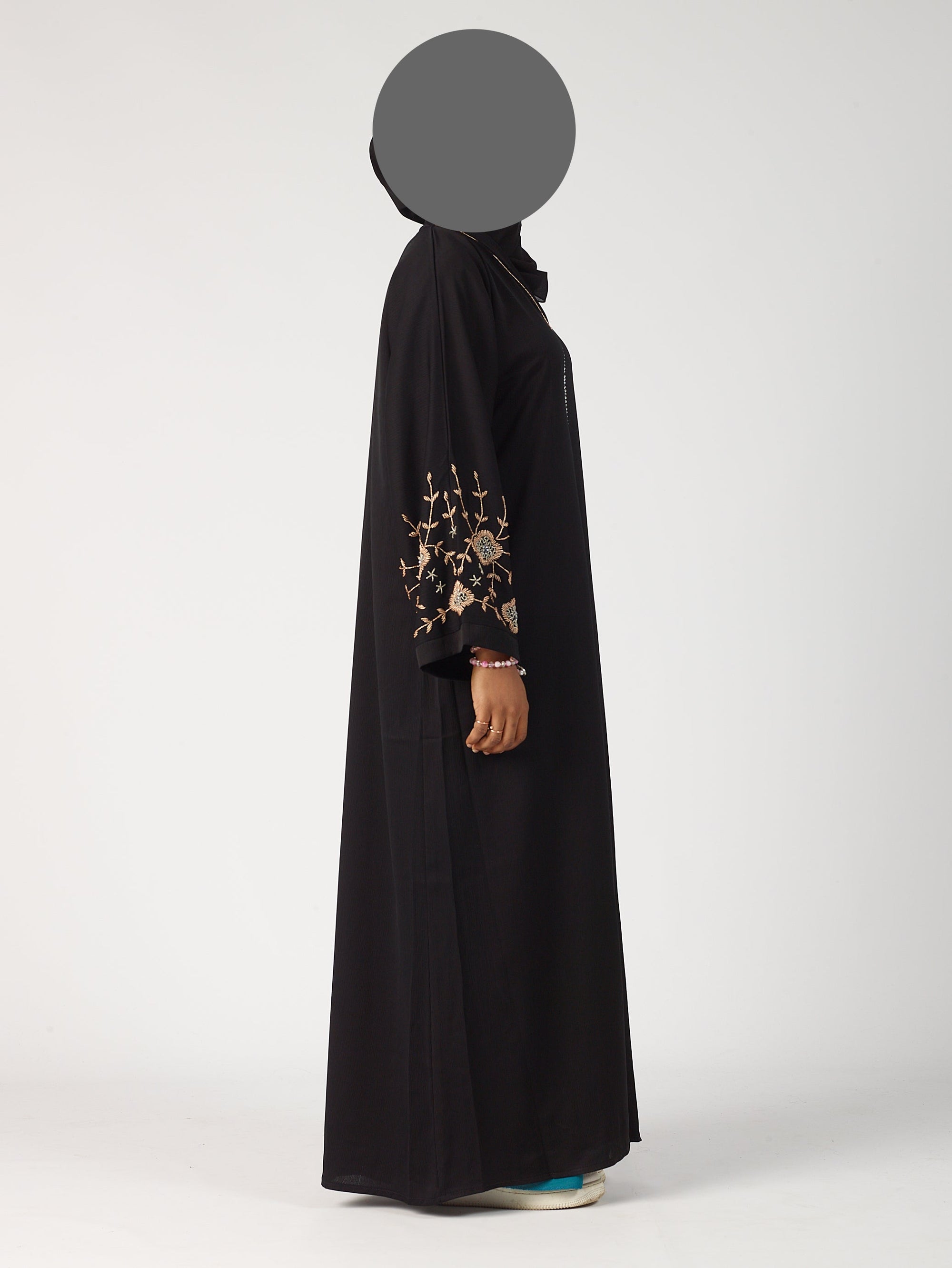 Fatima open abaya