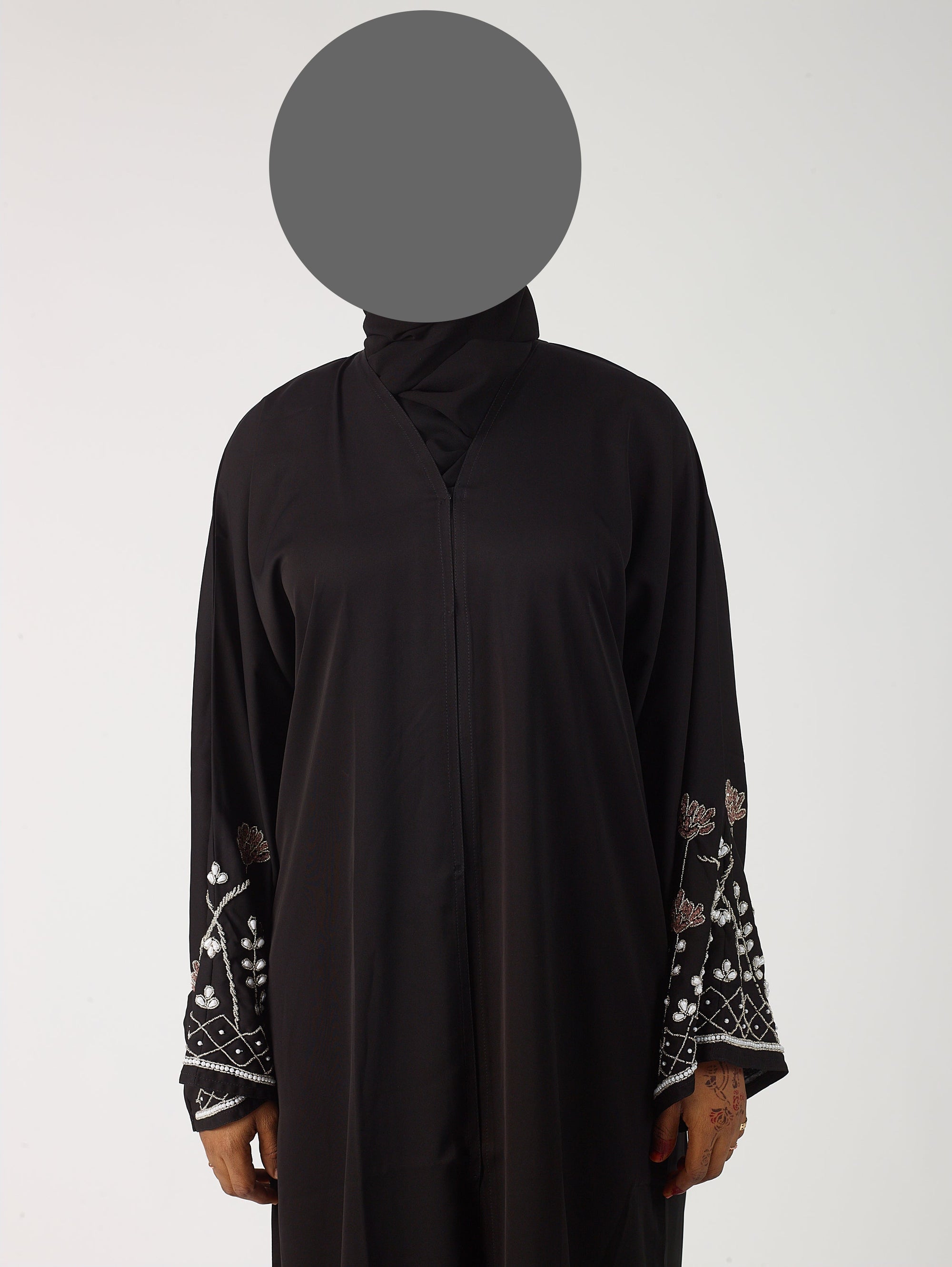 khadija open abaya
