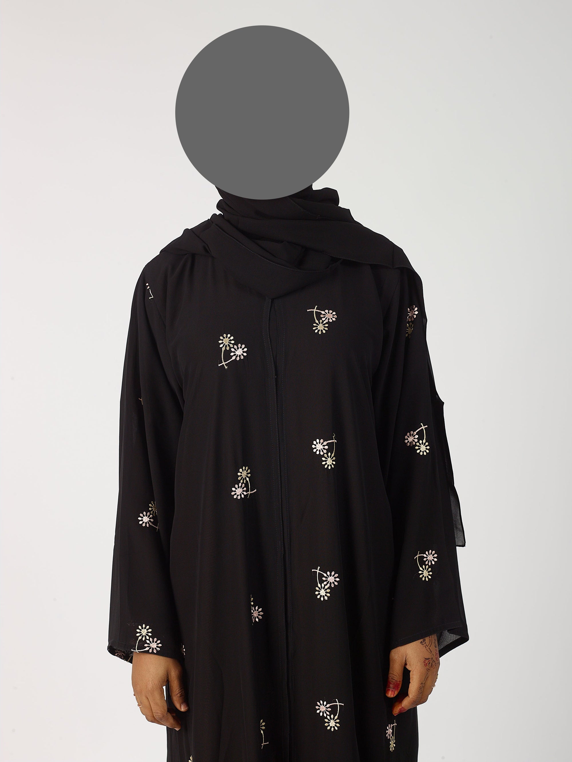 Zainab open abaya