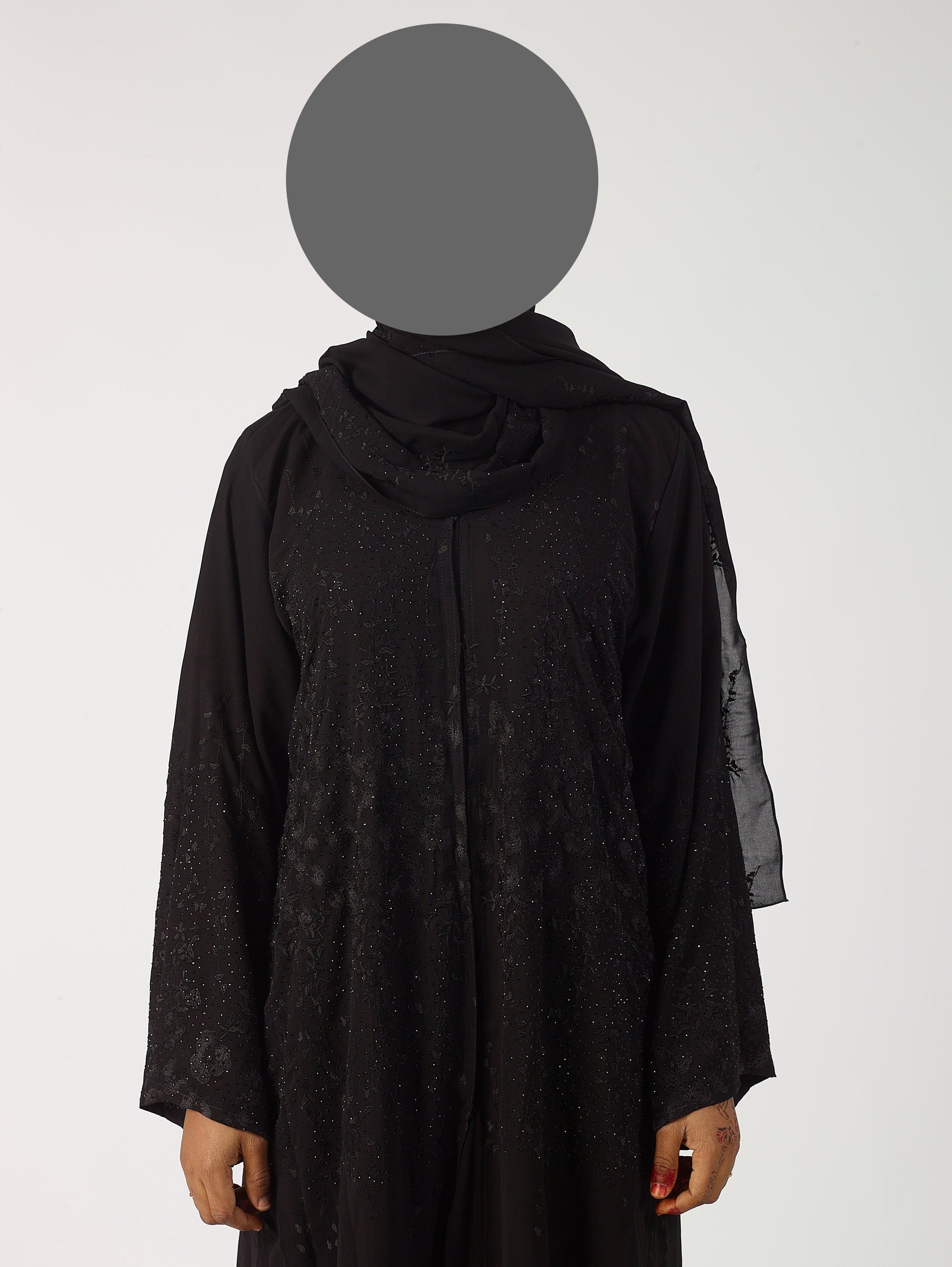 Uzma open abaya