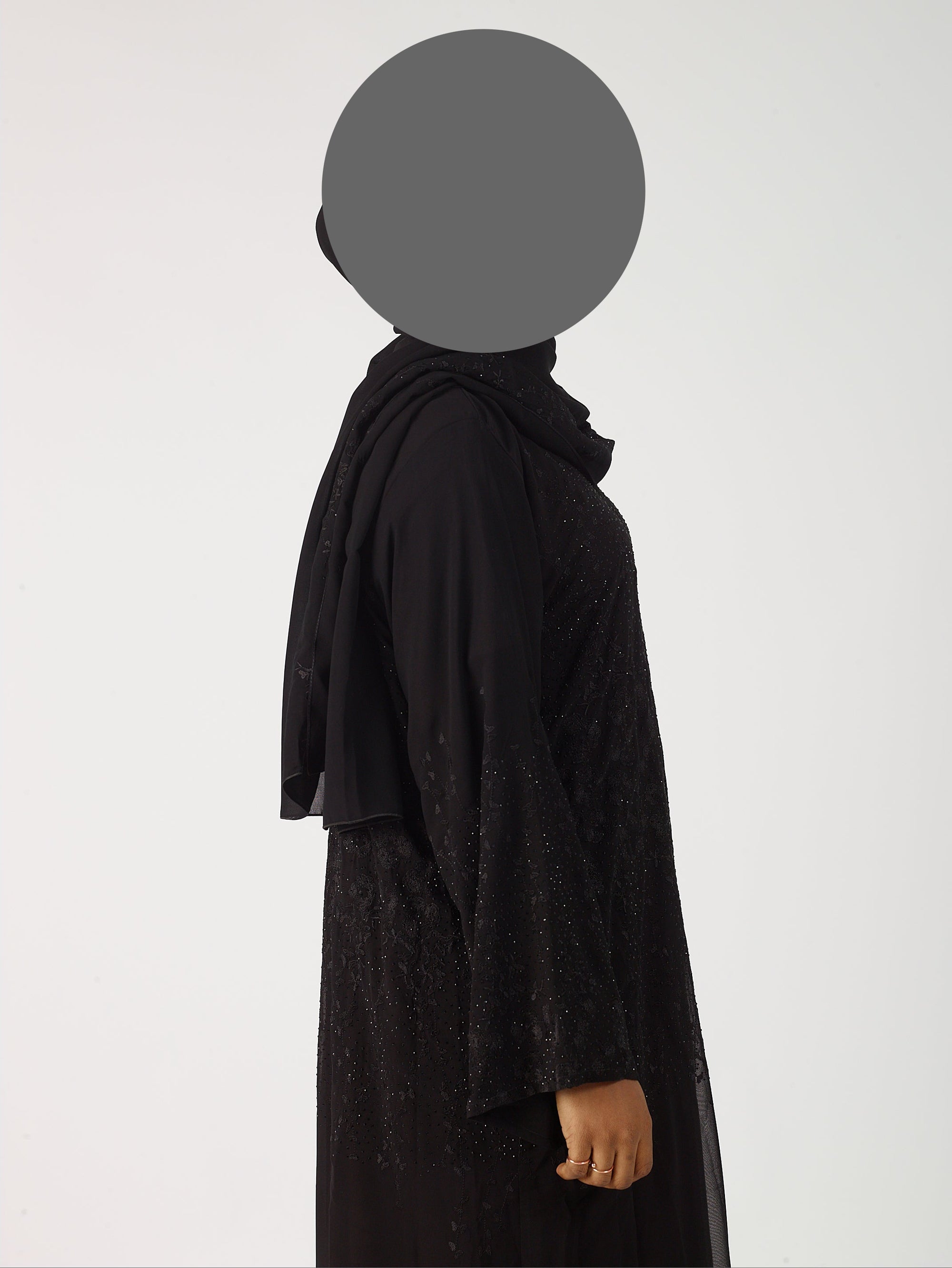 Uzma open abaya