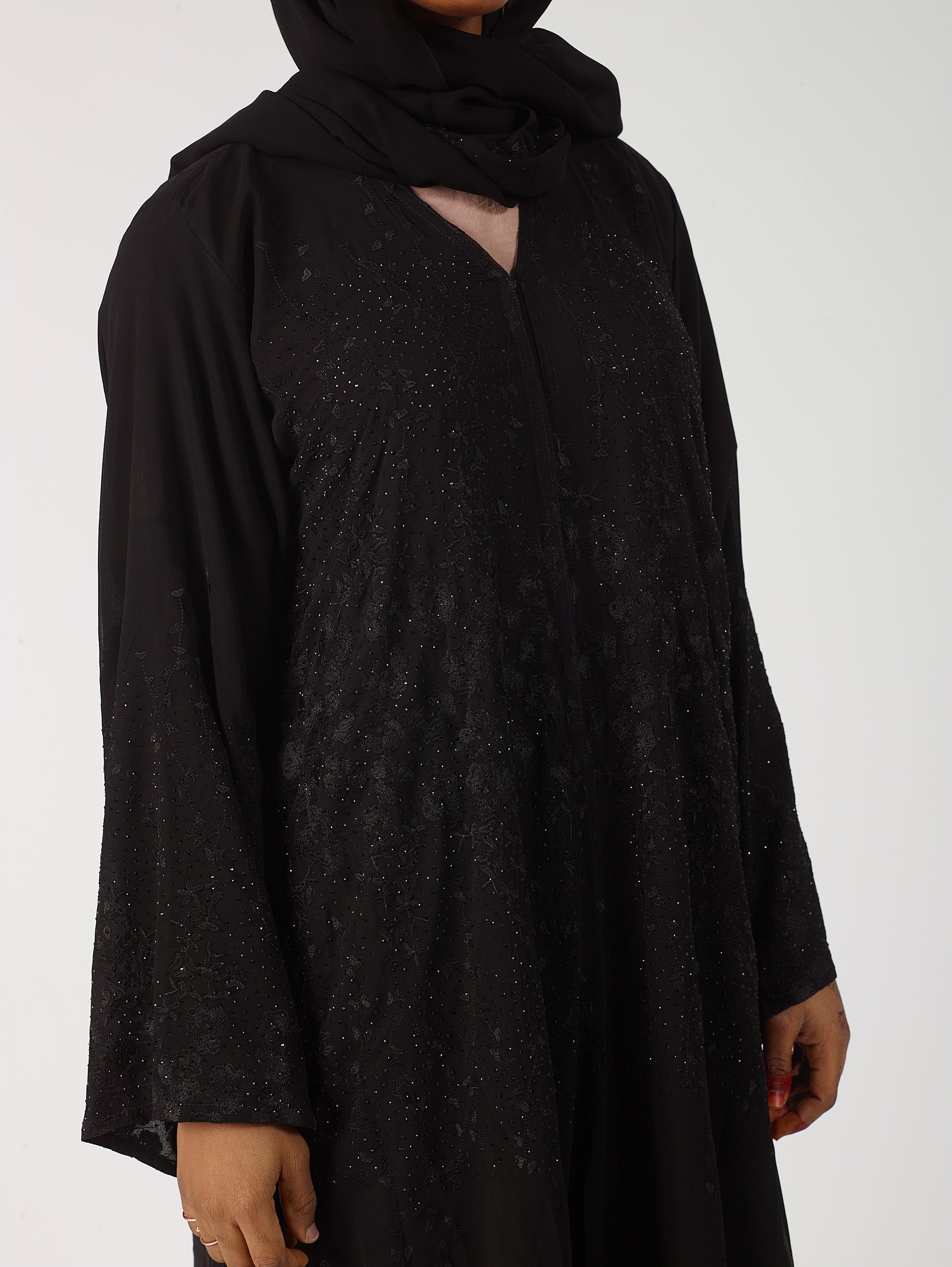 Uzma open abaya