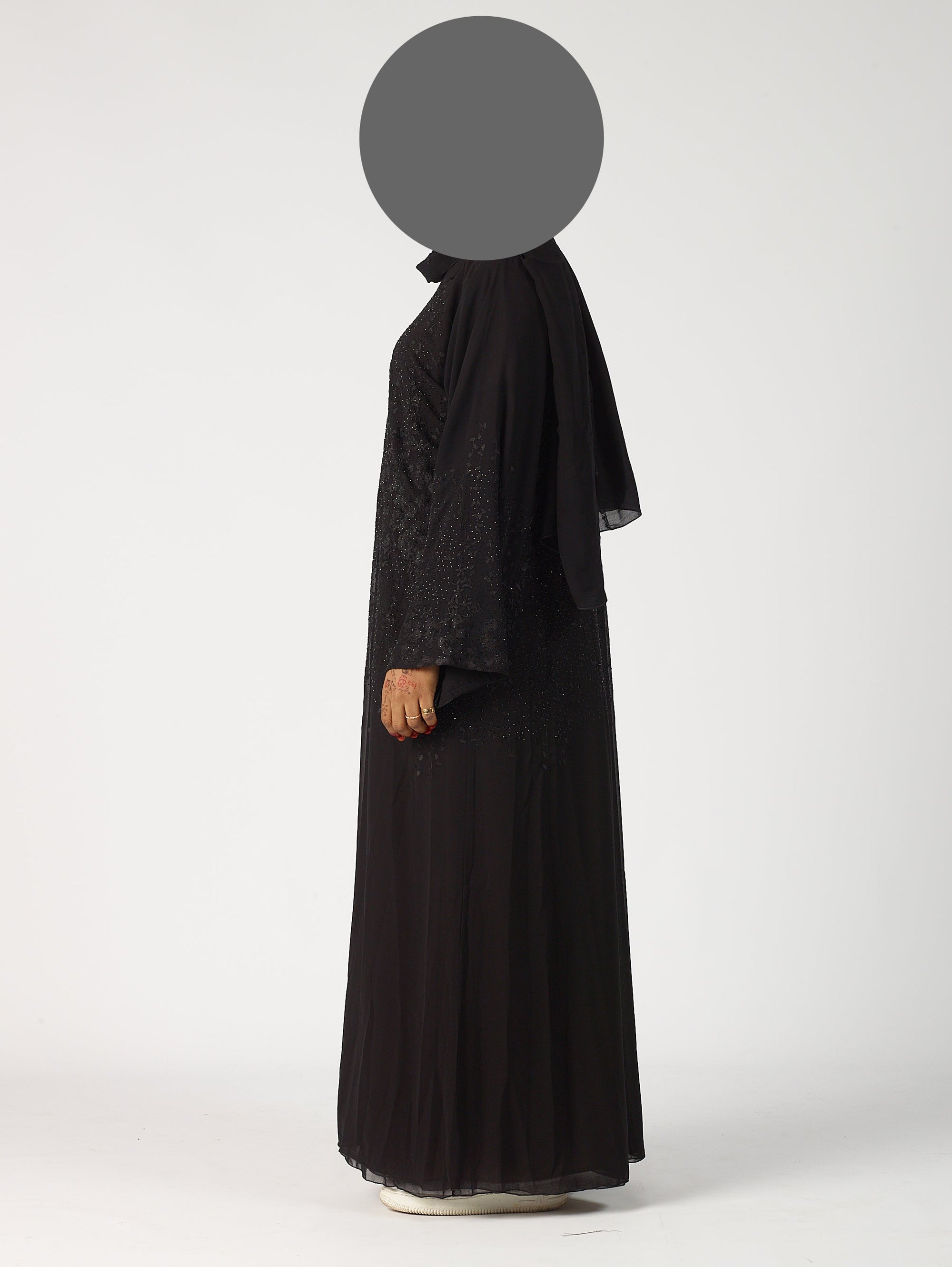 Uzma open abaya