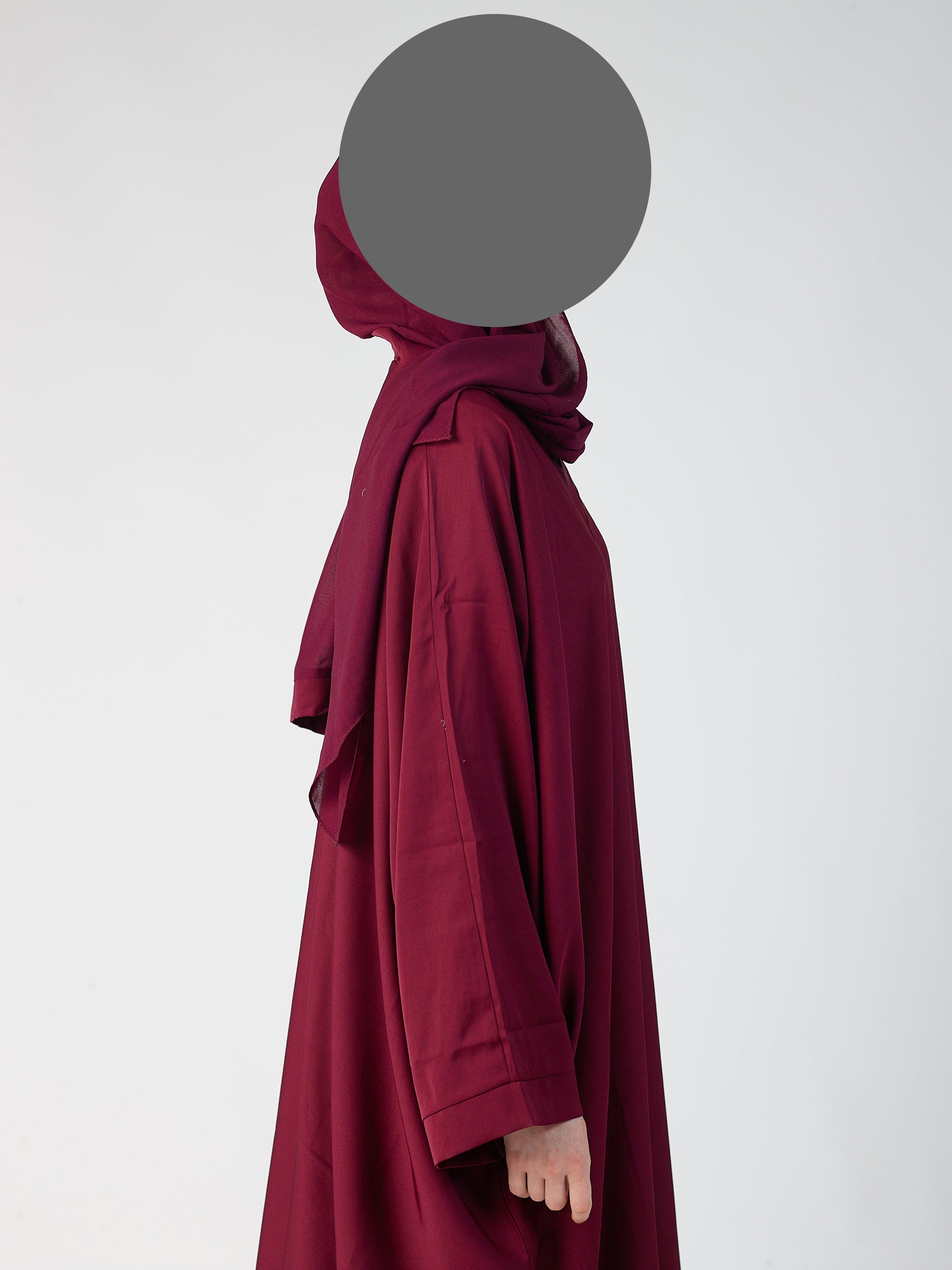 Batwing Open Abaya - wide sleeve -