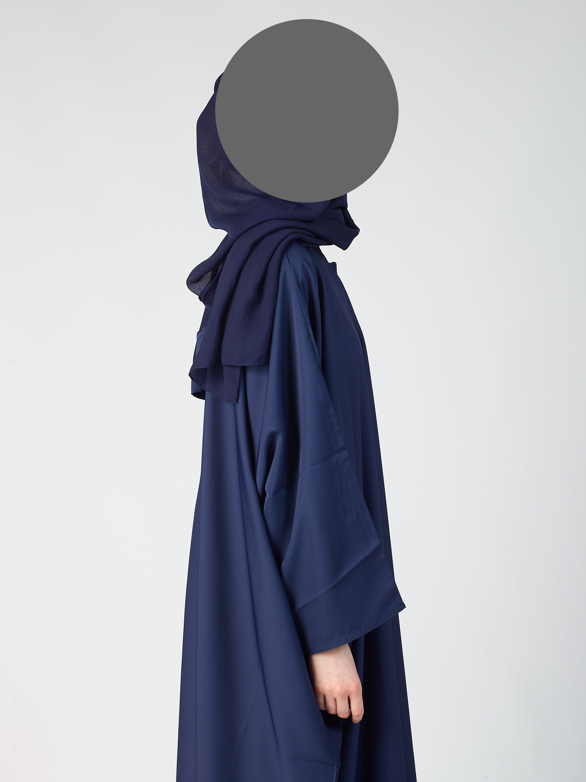 Batwing Closed abaya - Wide sleeve