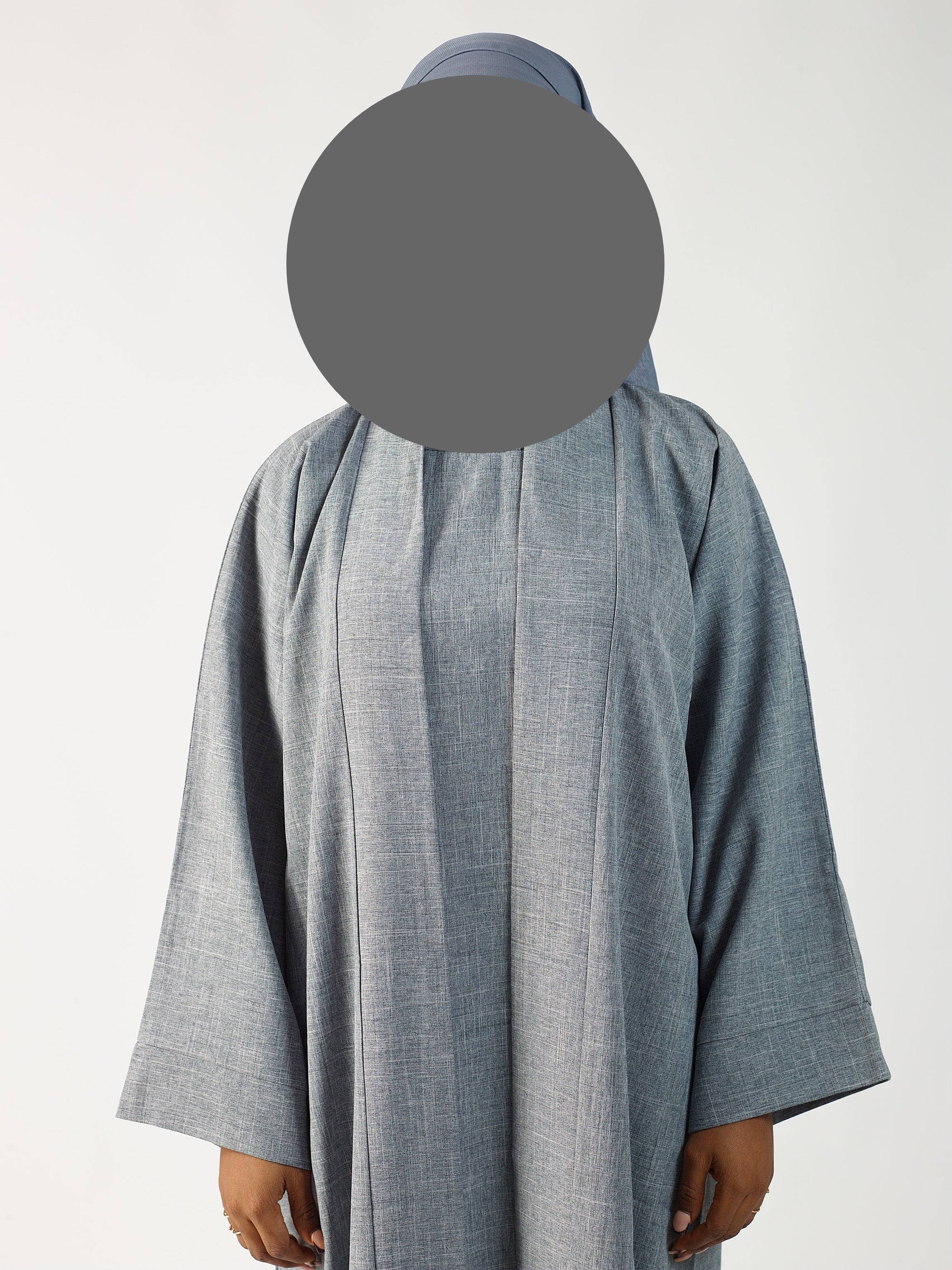 Linen Abaya Open