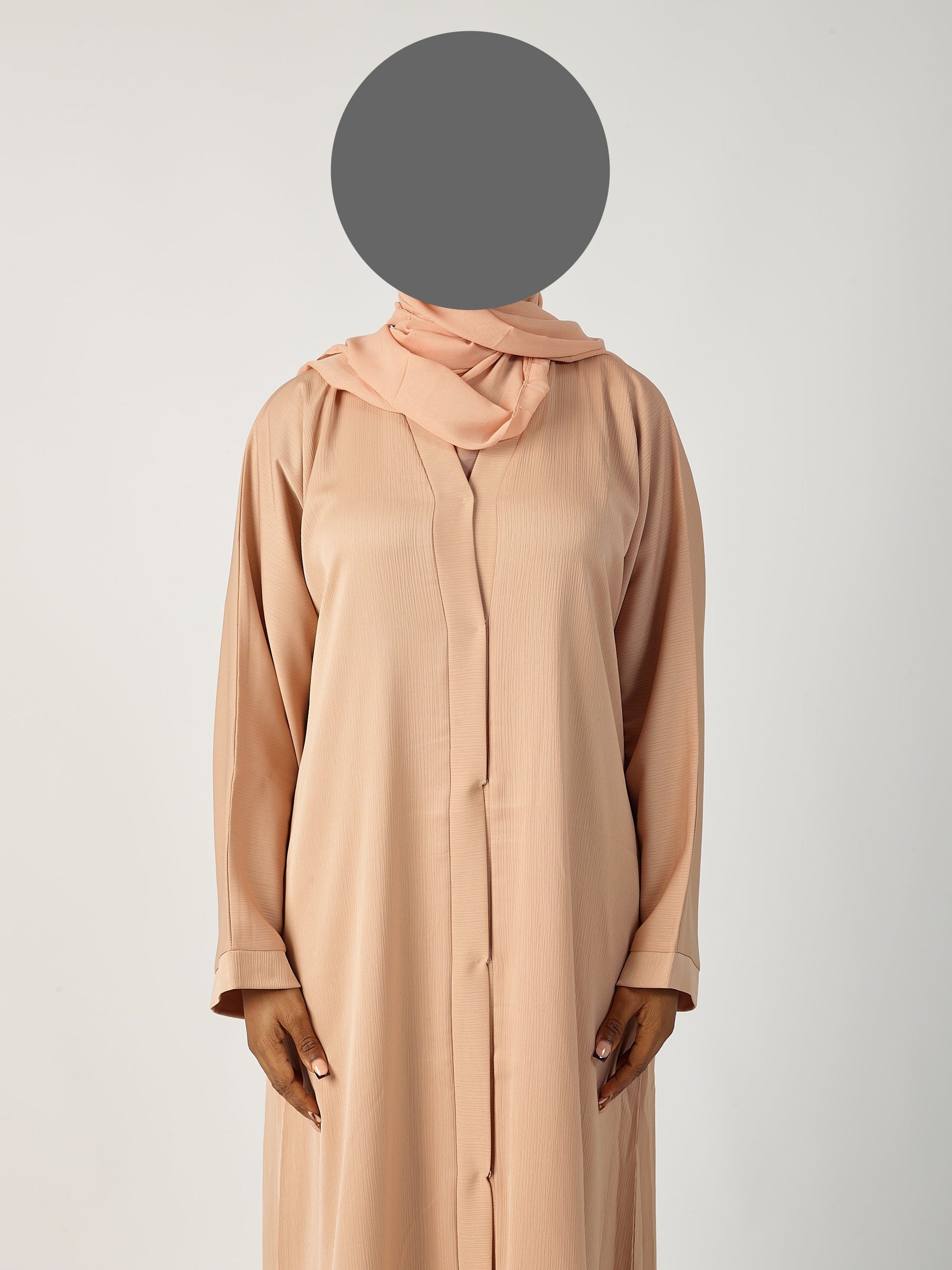 Open Abaya - wide sleeve