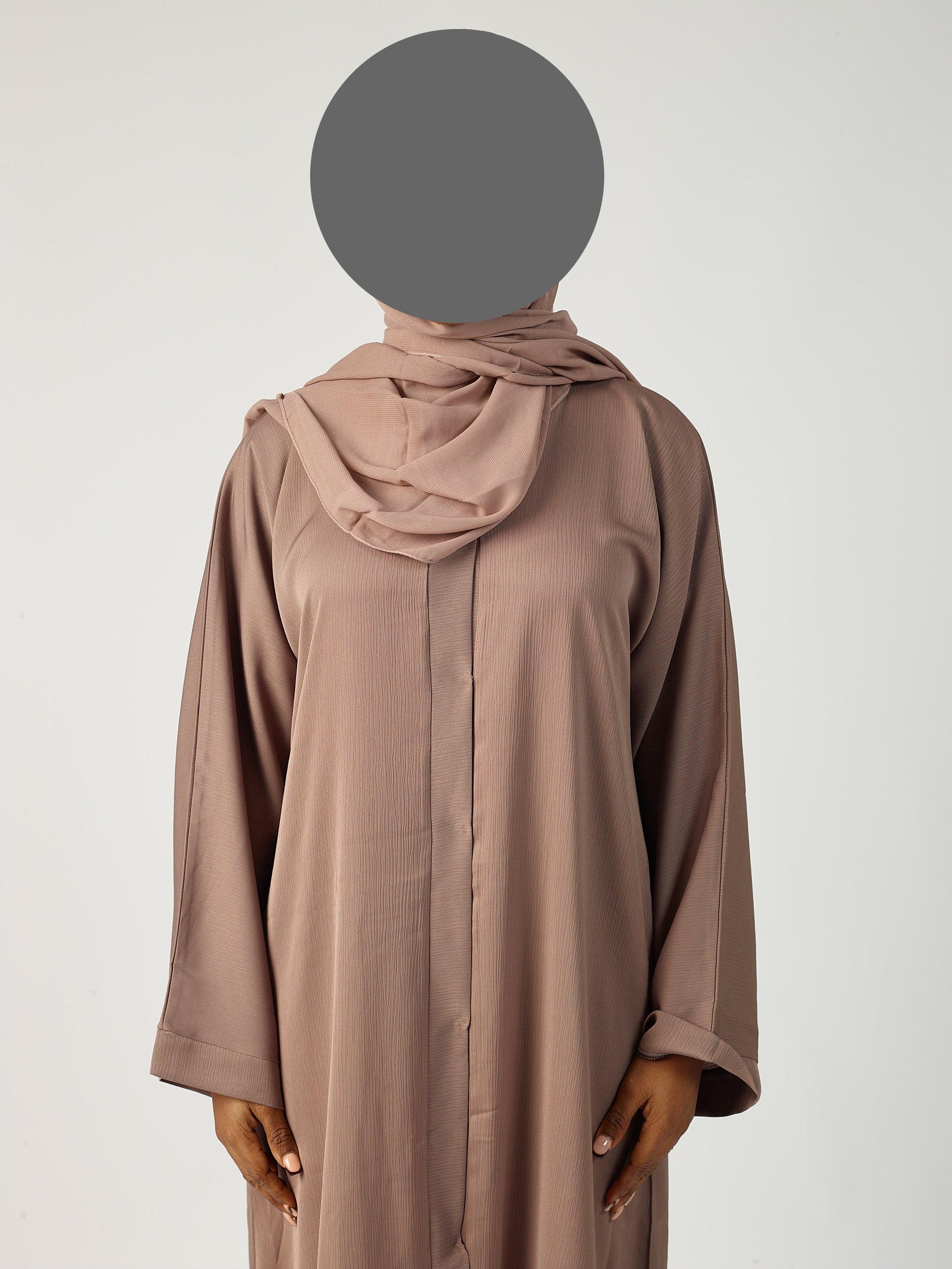 Open Abaya - wide sleeve