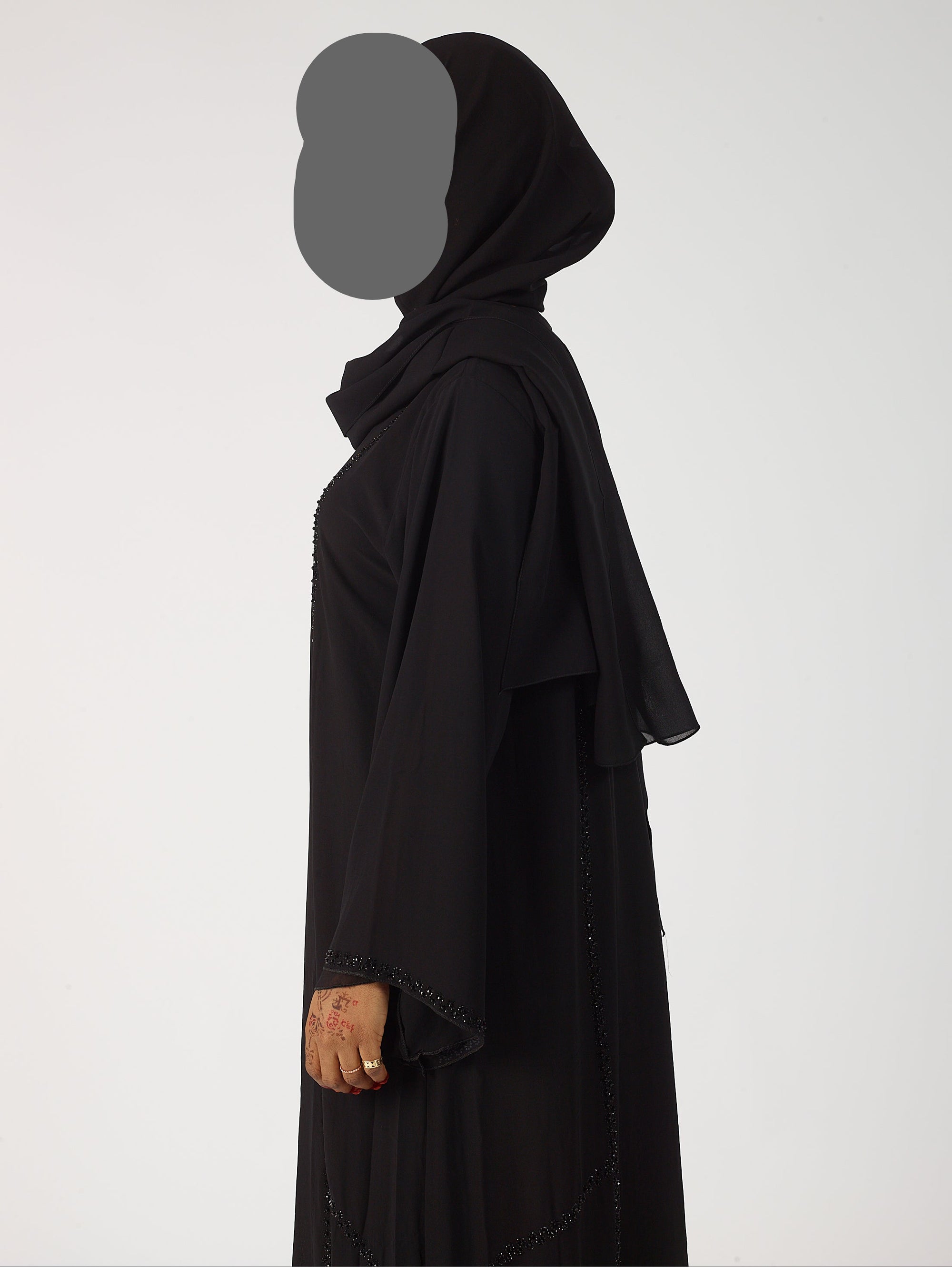 Amina open abaya
