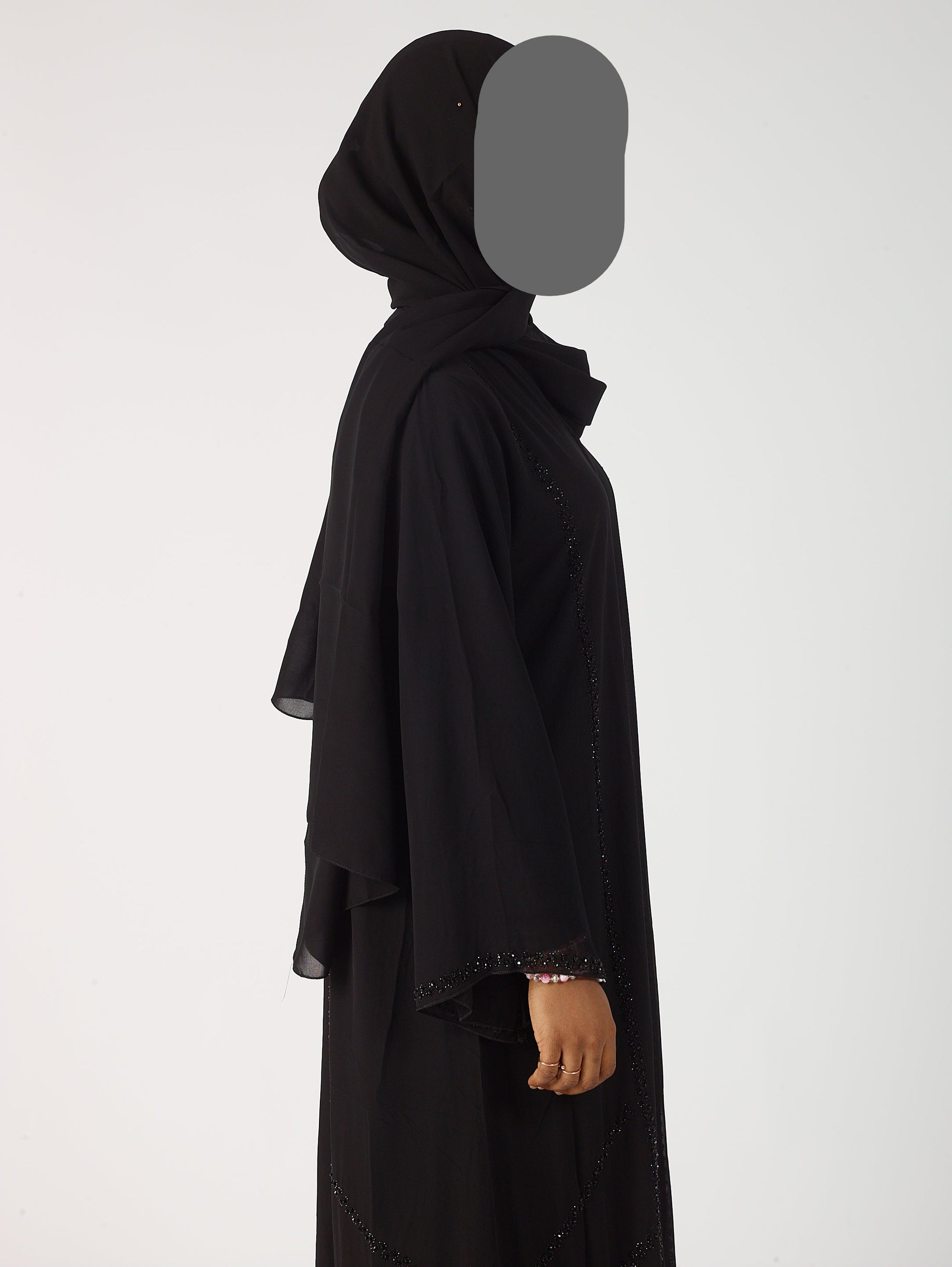 Amina open abaya