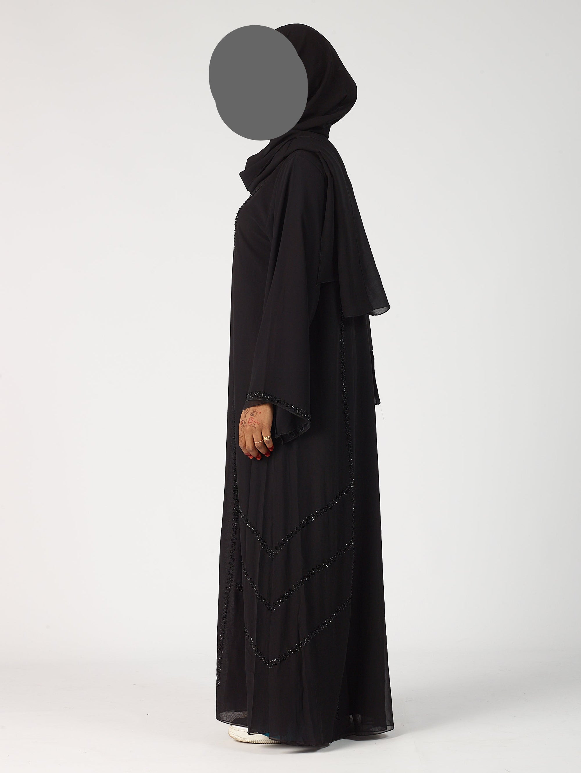 Amina open abaya
