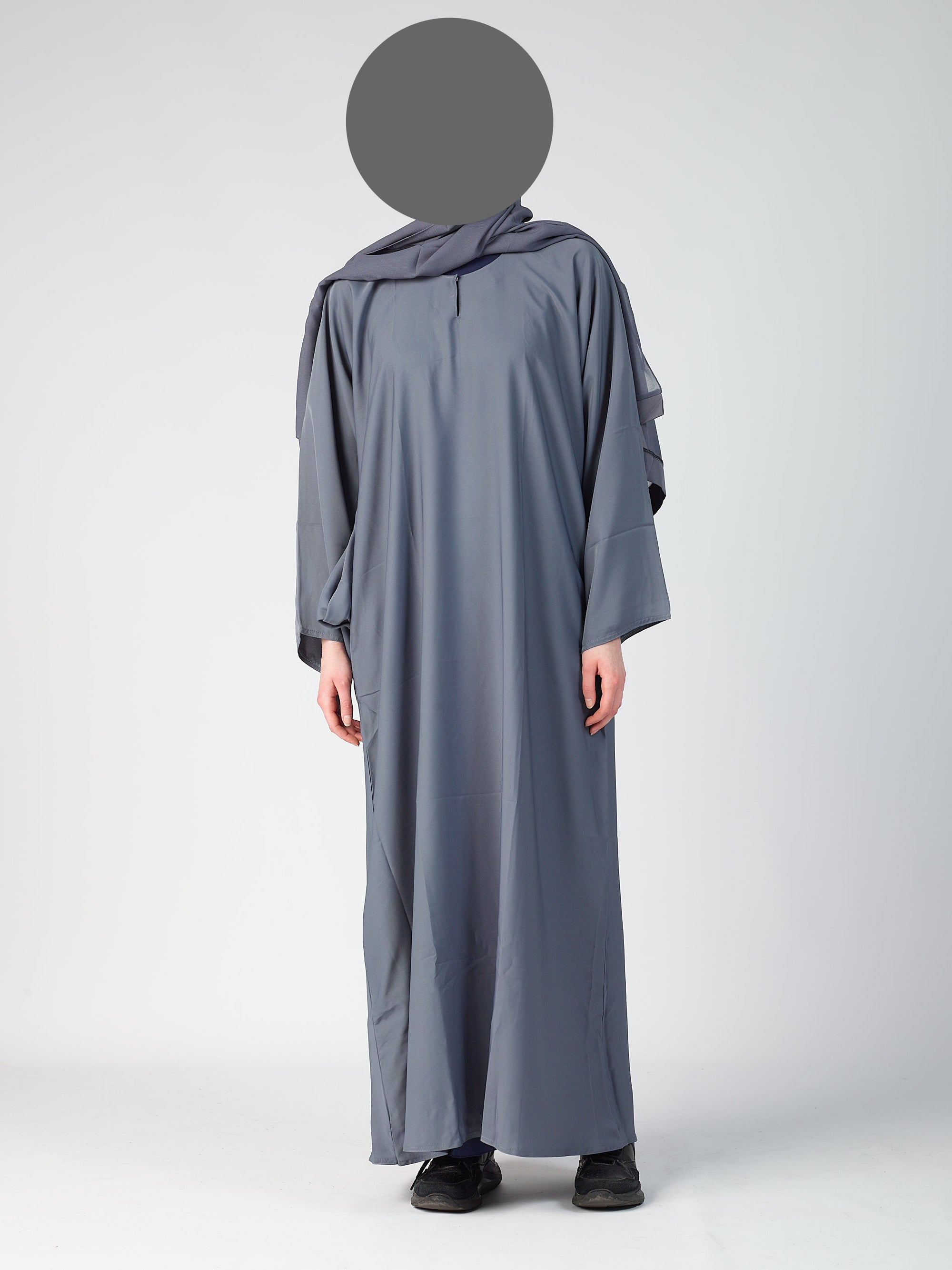 closed abaya  - Wide sleeve