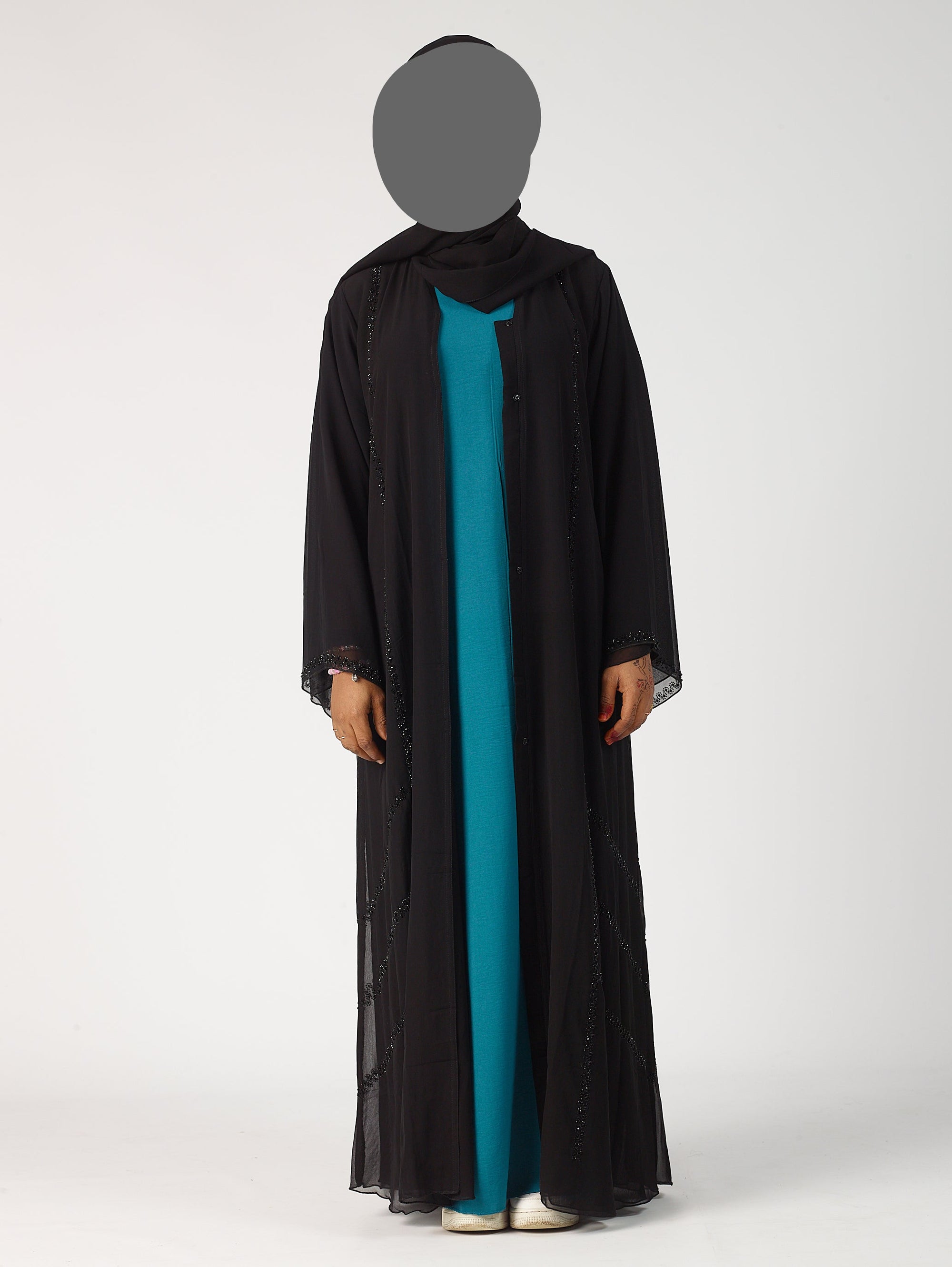 Amina open abaya