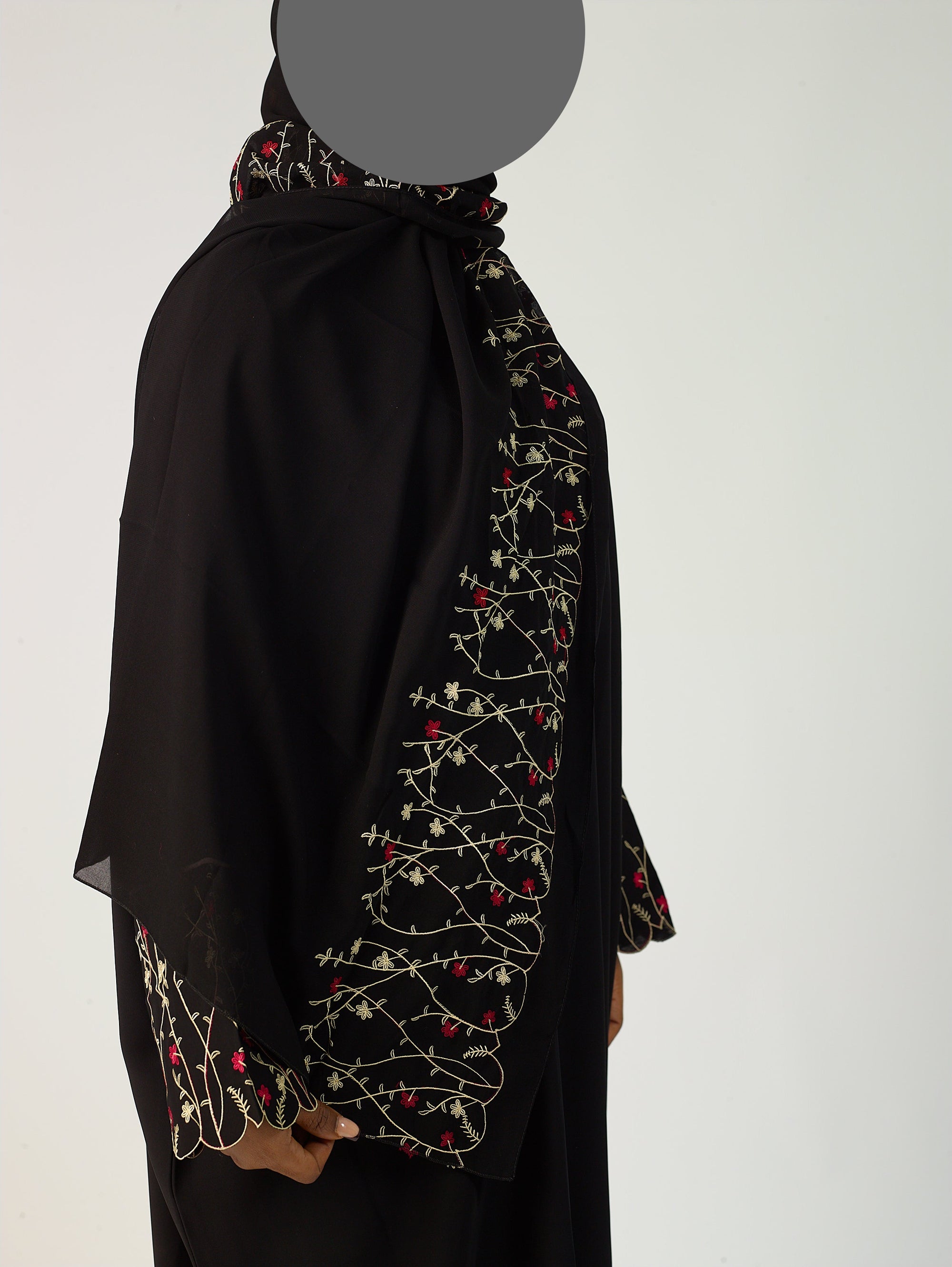 Hafsa open abaya