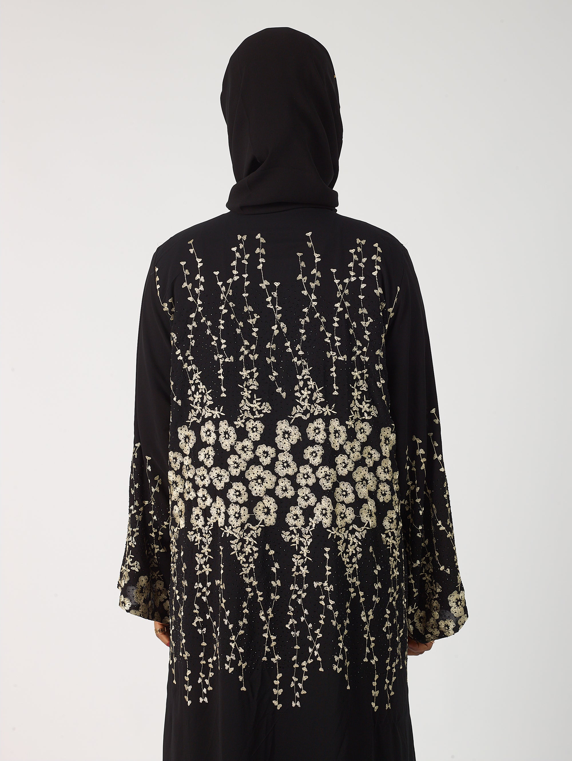 Nadia open abaya