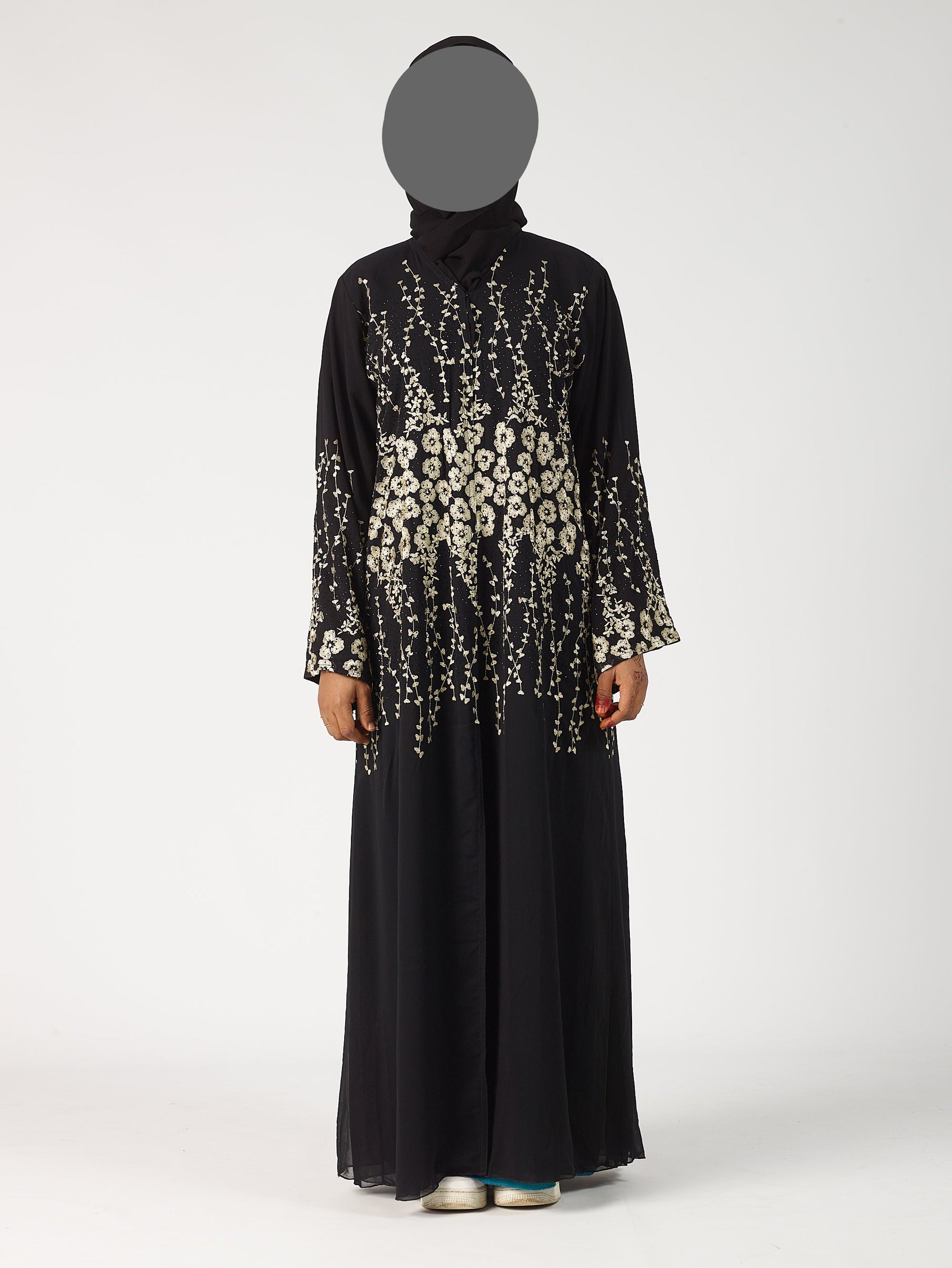 Nadia open abaya