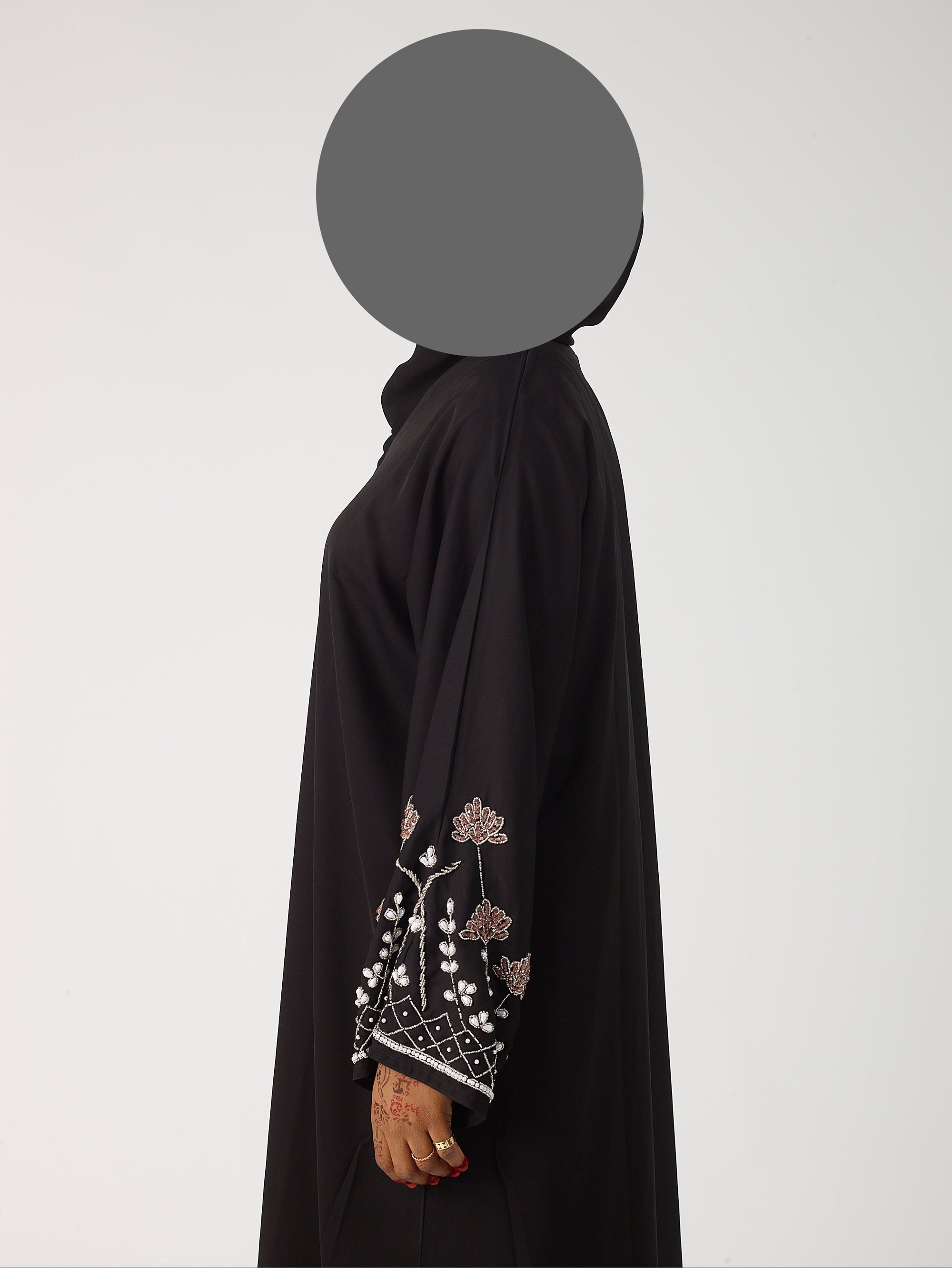 khadija open abaya