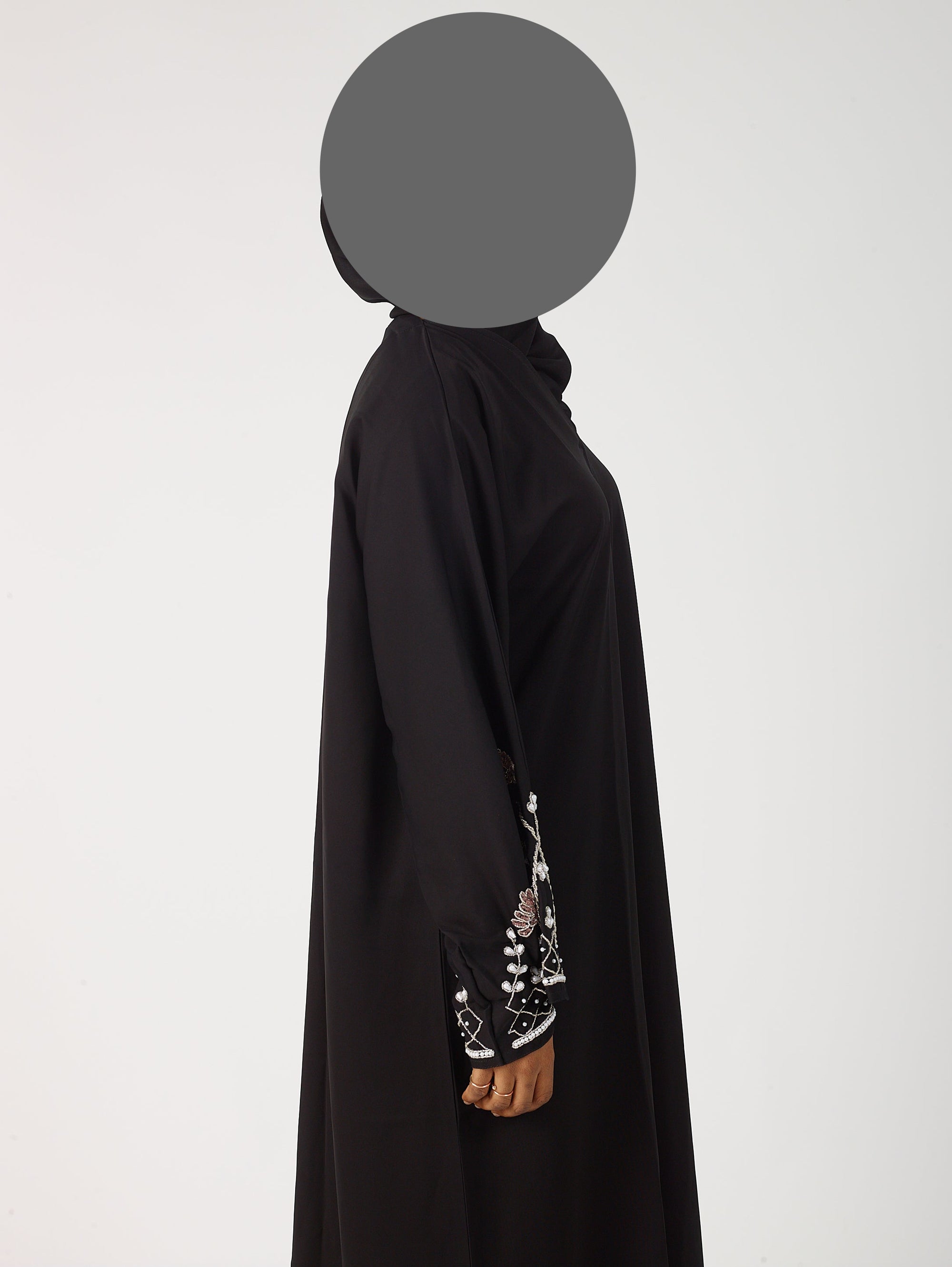 khadija open abaya