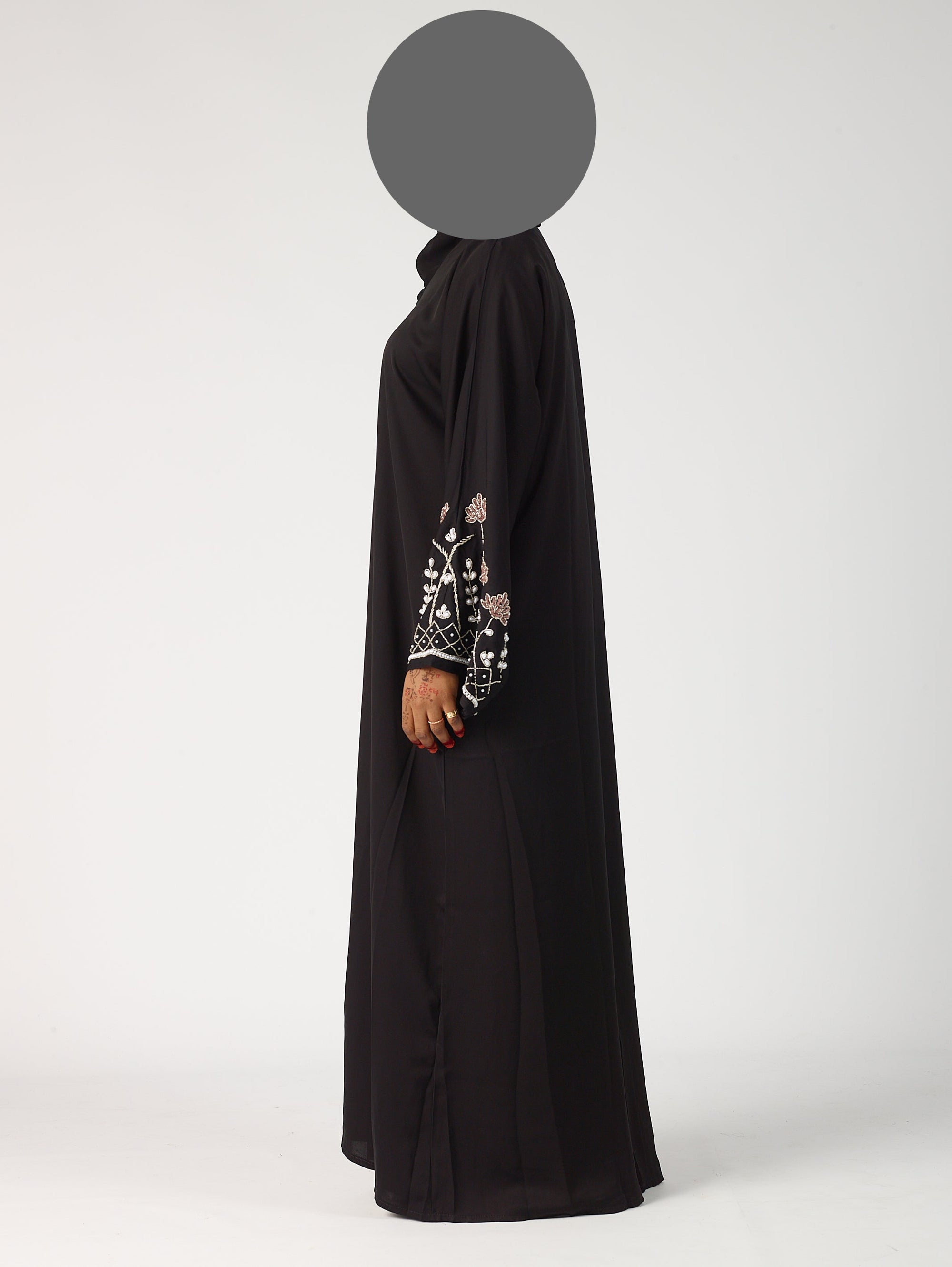 khadija open abaya