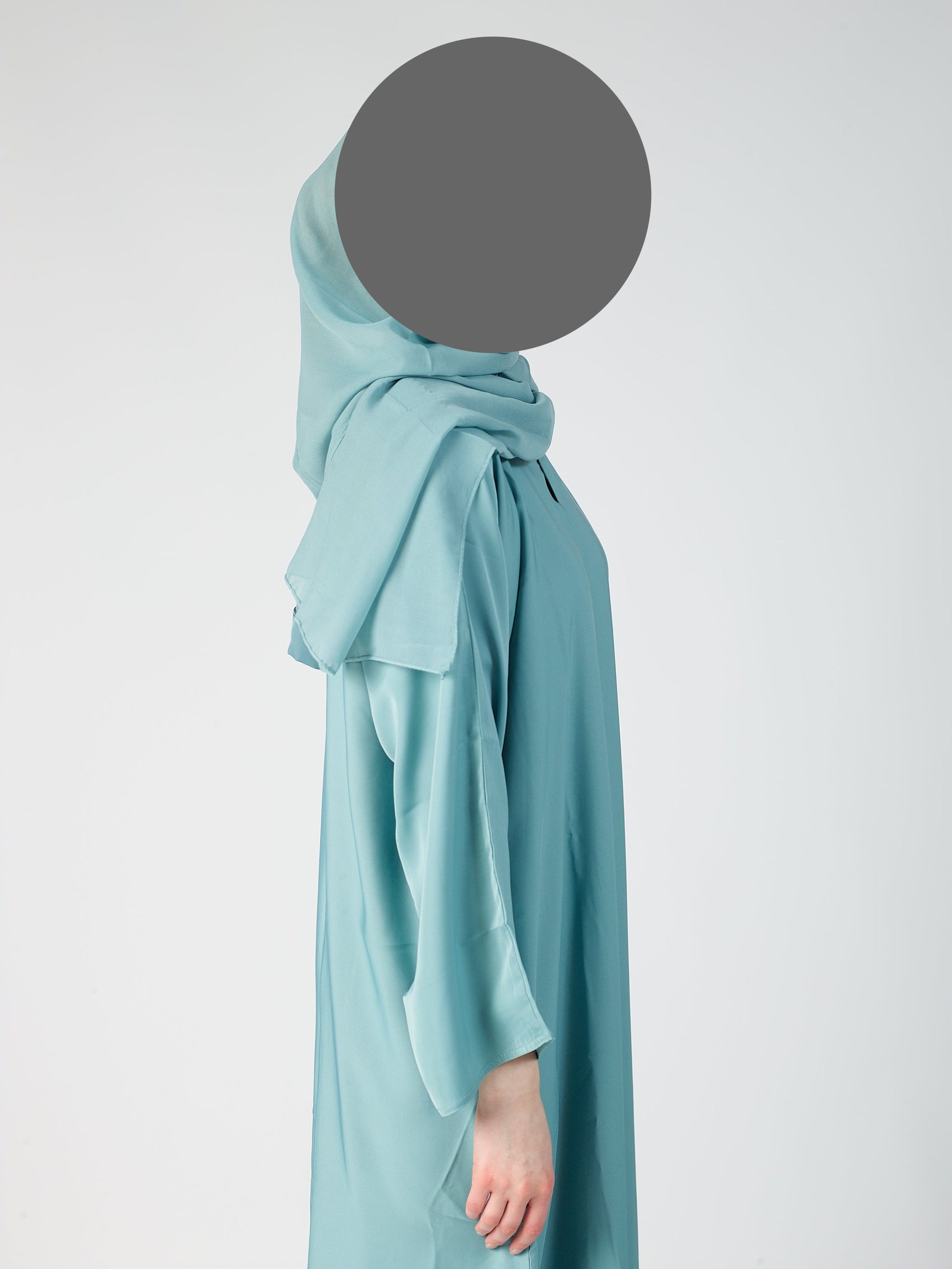 closed abaya  - Wide sleeve