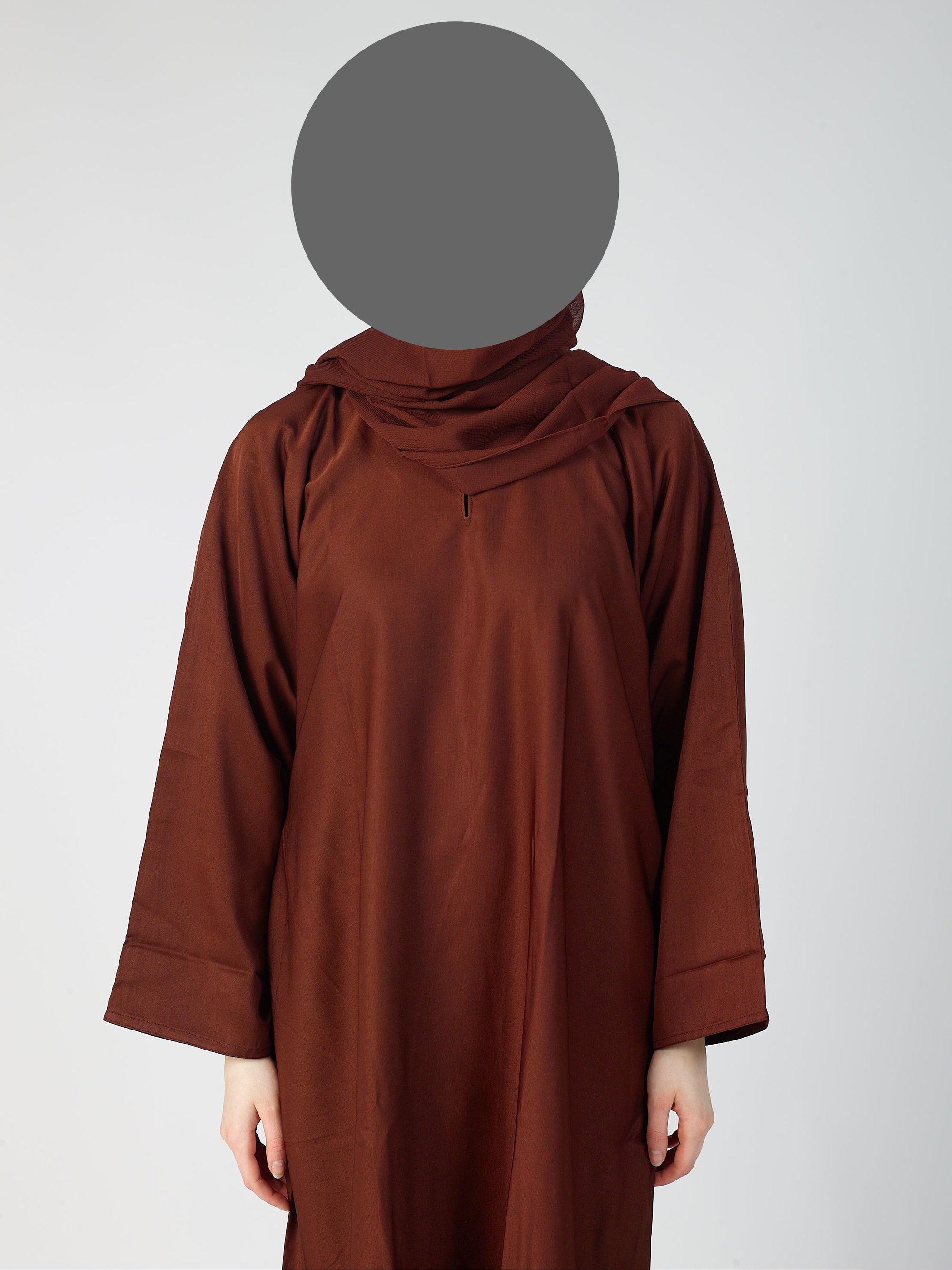 closed abaya  - Wide sleeve