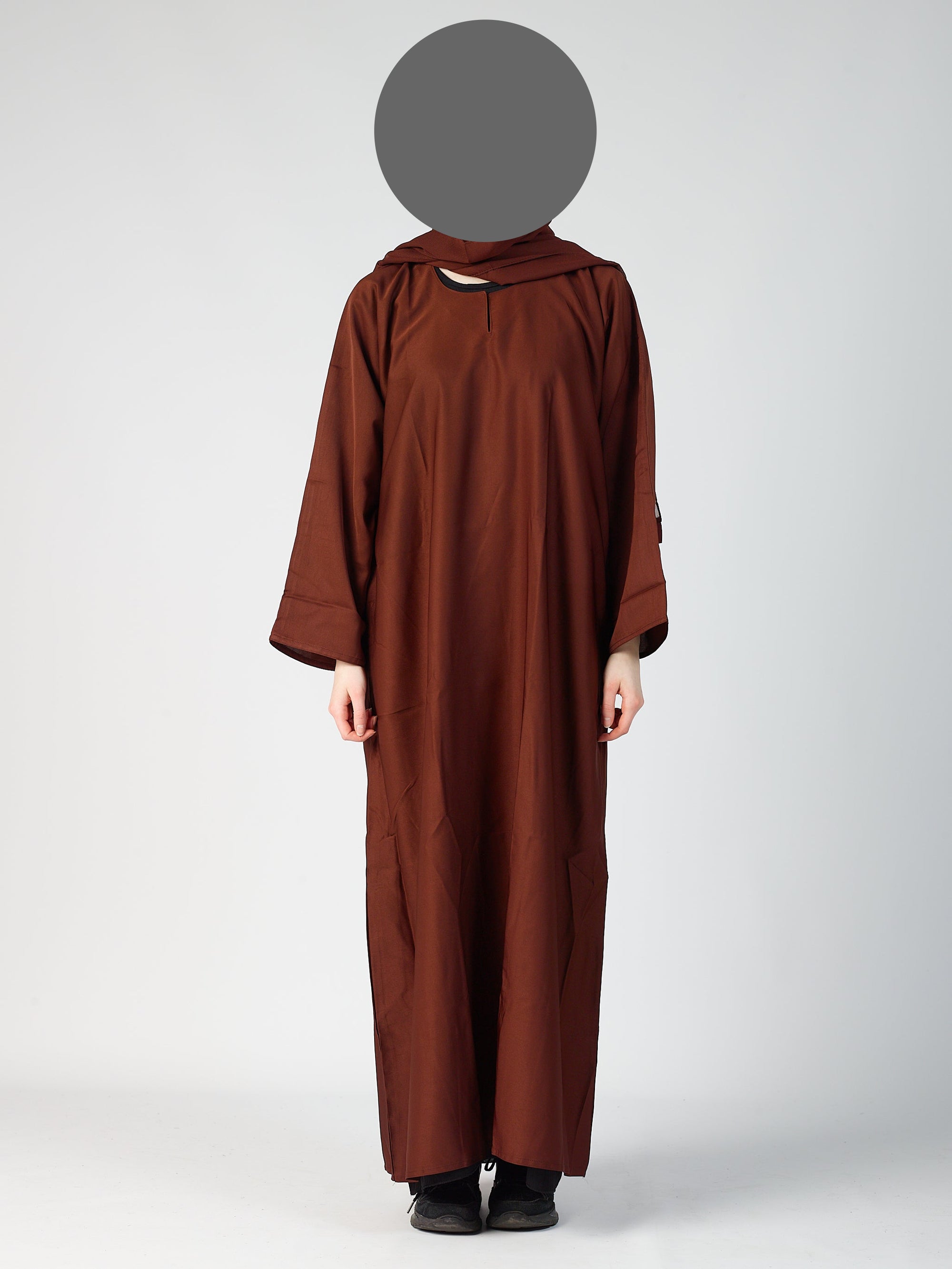 closed abaya  - Wide sleeve