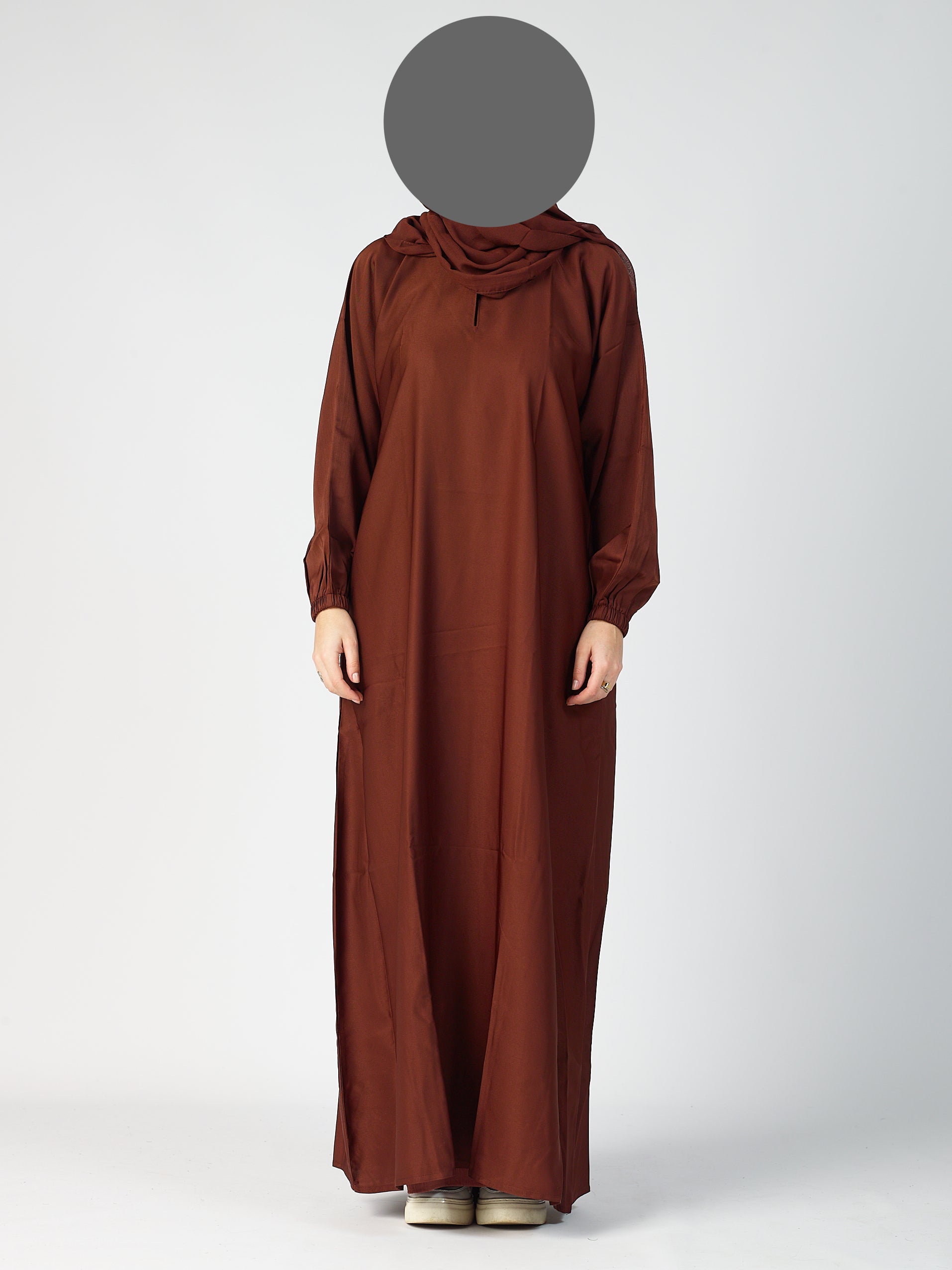 closed abaya  - Cuff sleeve