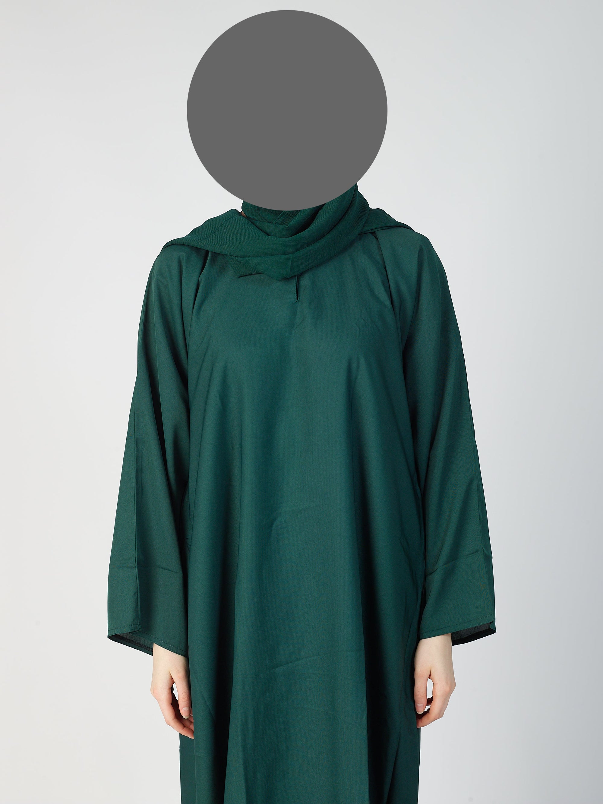 closed abaya  - Wide sleeve
