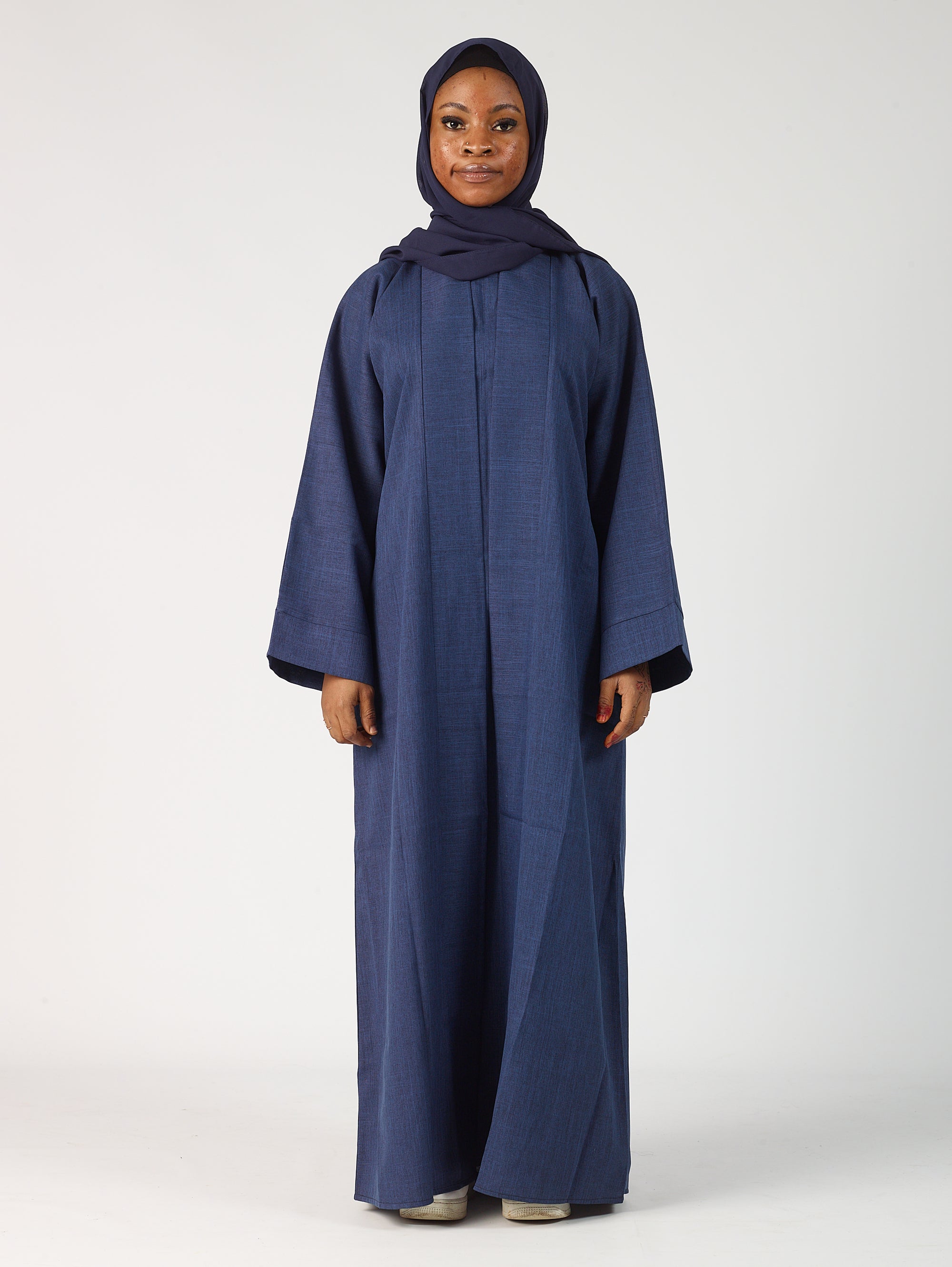 Linen Abaya Open