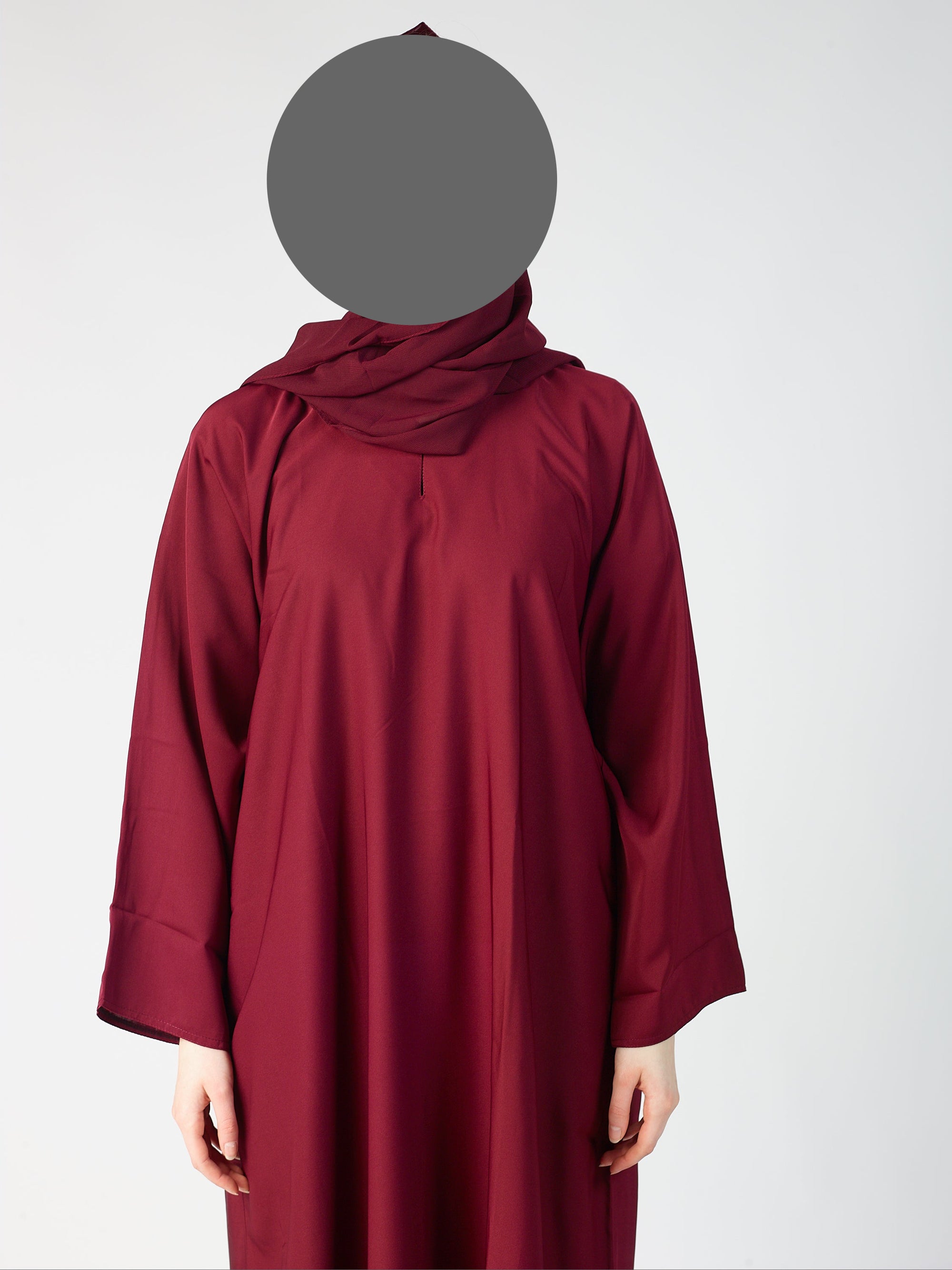 closed abaya  - Wide sleeve