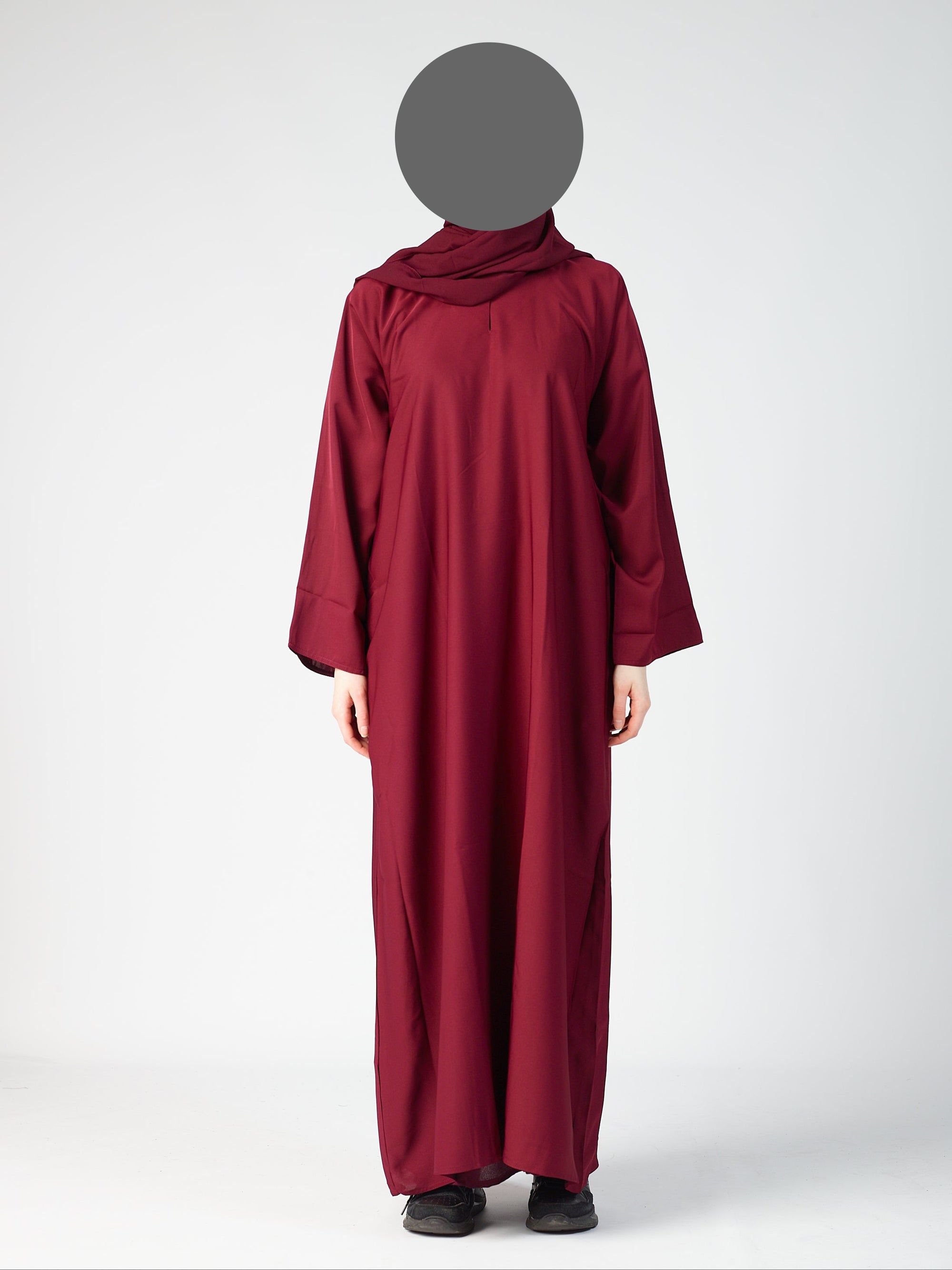 closed abaya  - Wide sleeve
