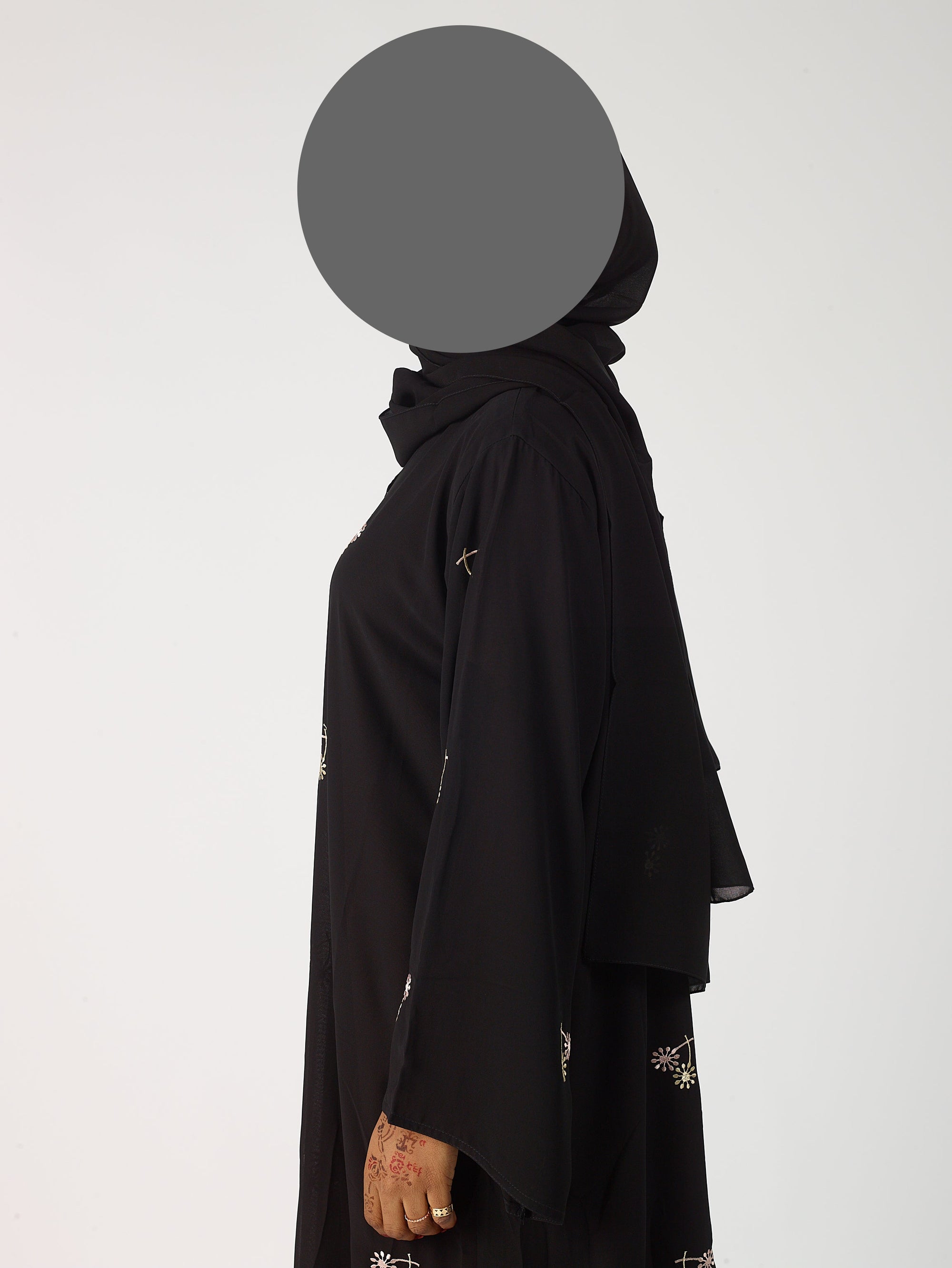 Zainab open abaya